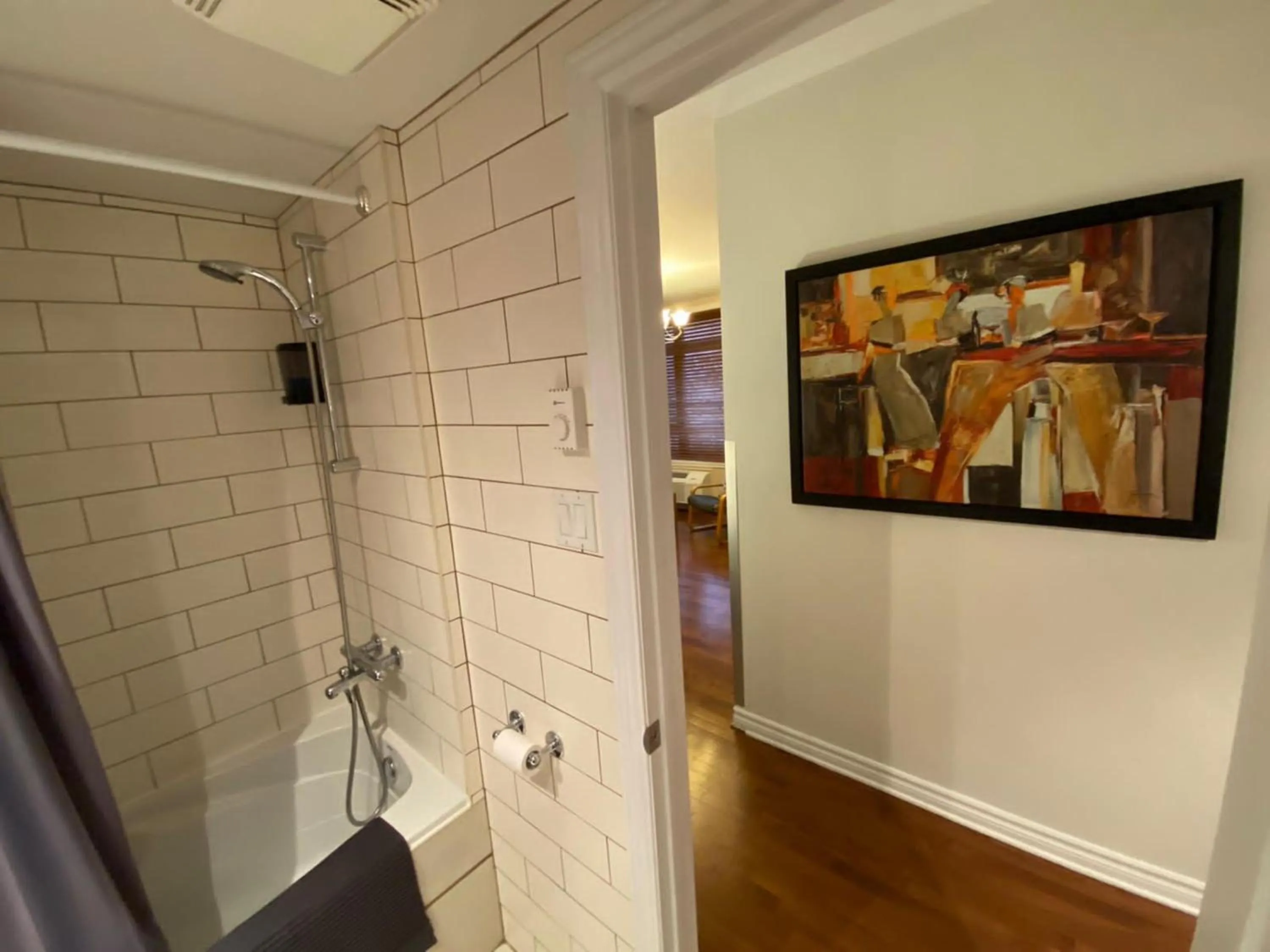 Bathroom in ApartHotelMontreal by Les Terrasses Saint Urbain 2225I2