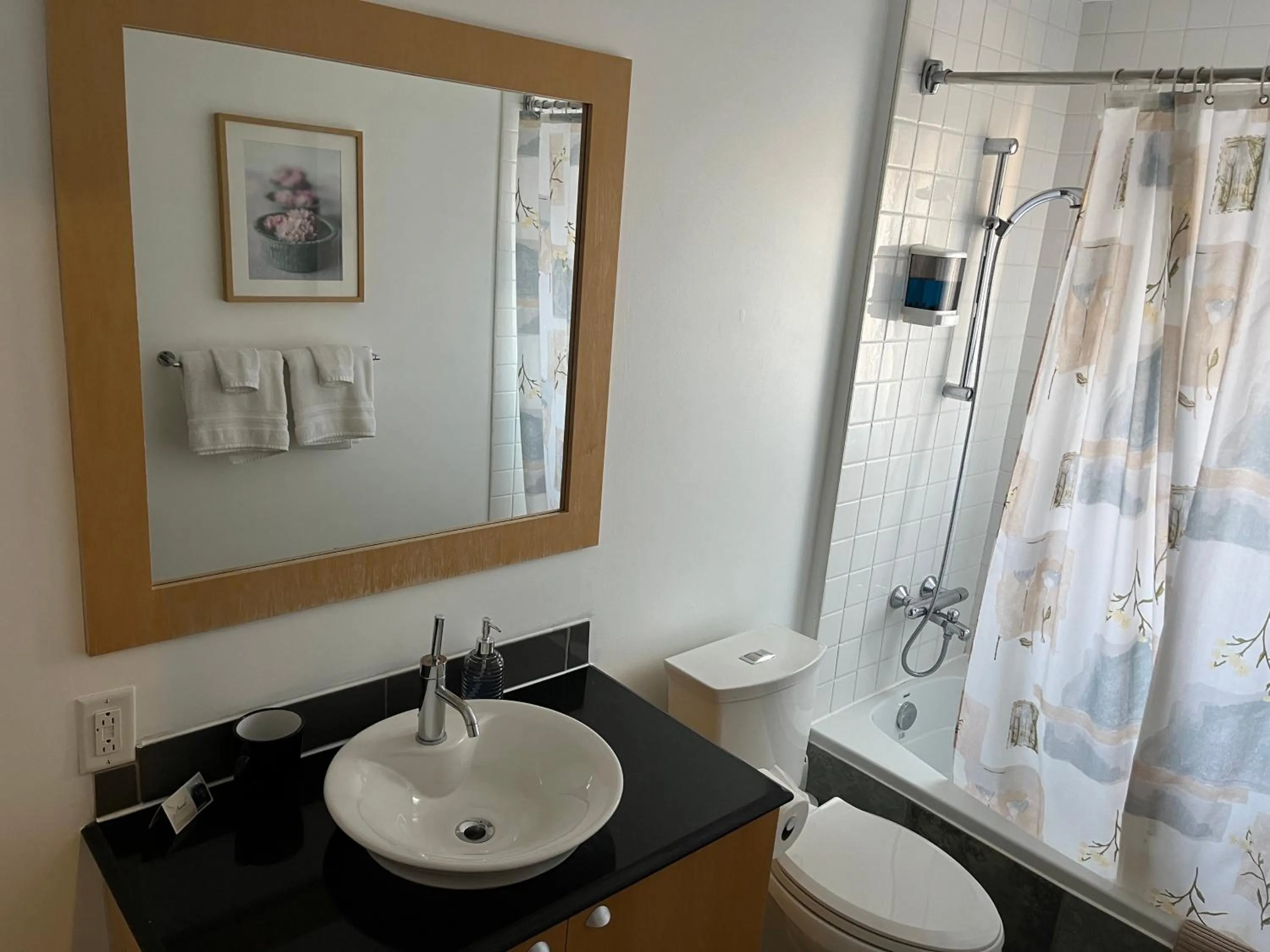 Bathroom in ApartHotelMontreal by Les Terrasses Saint Urbain 2225I2