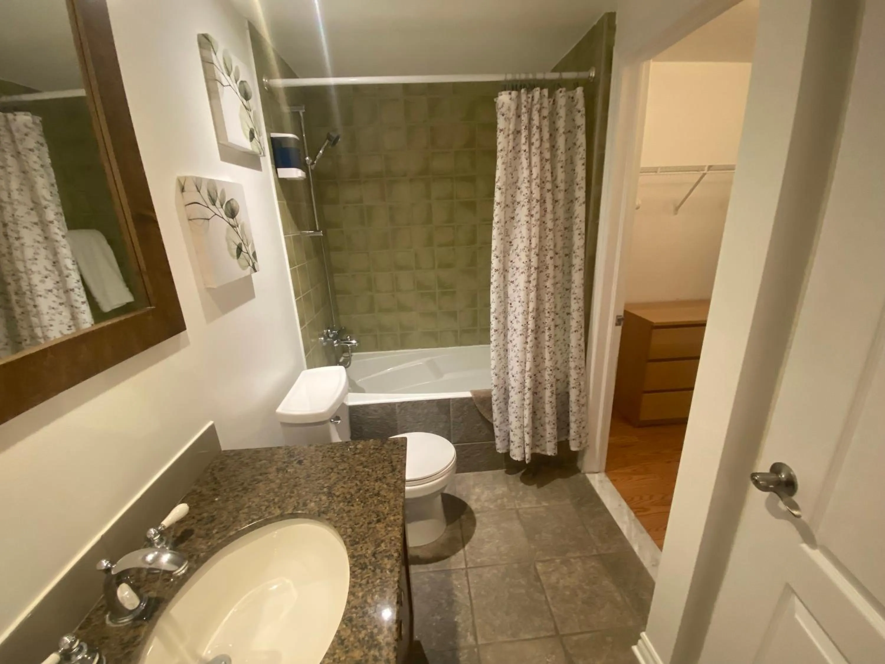 Bathroom in ApartHotelMontreal by Les Terrasses Saint Urbain 2225I2