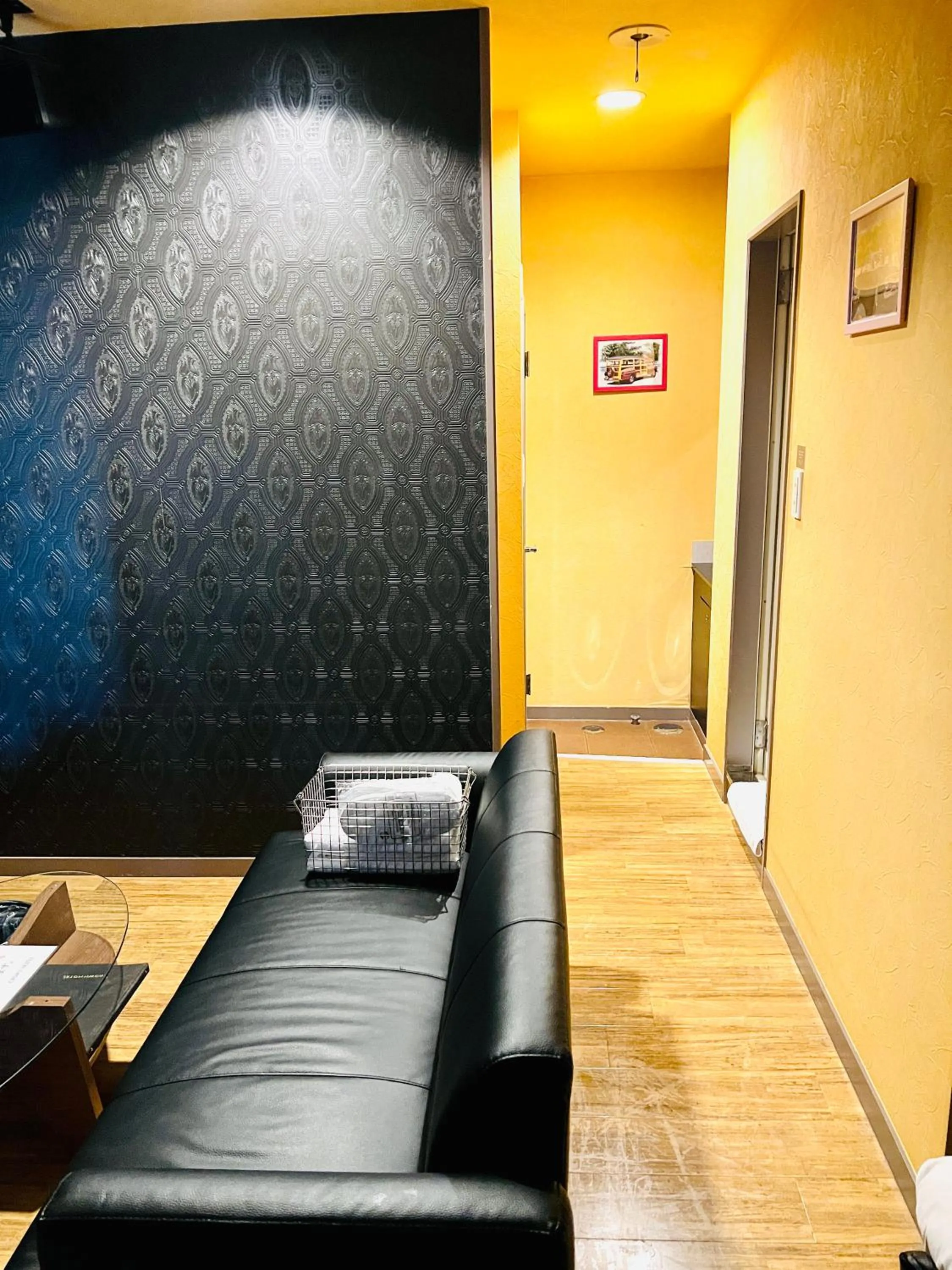 Living room in ホテル CROWN MOTEL