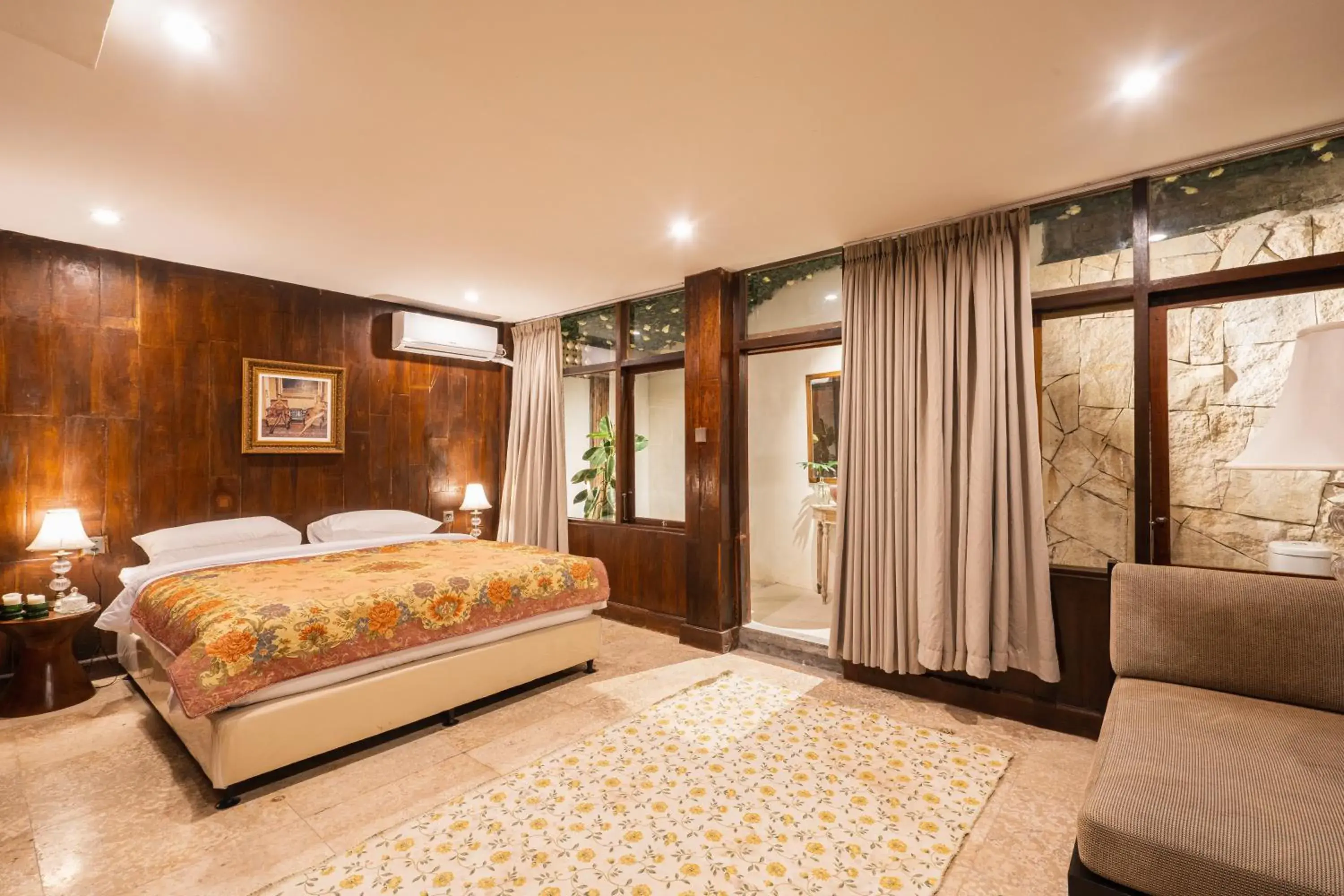 Bed in The Corduroy Hotel Bed in The Corduroy Hotel