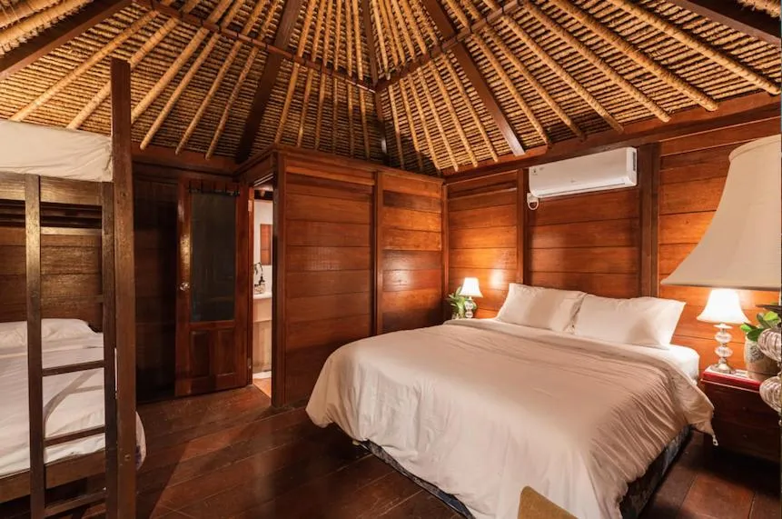 Bed in The Corduroy Hotel