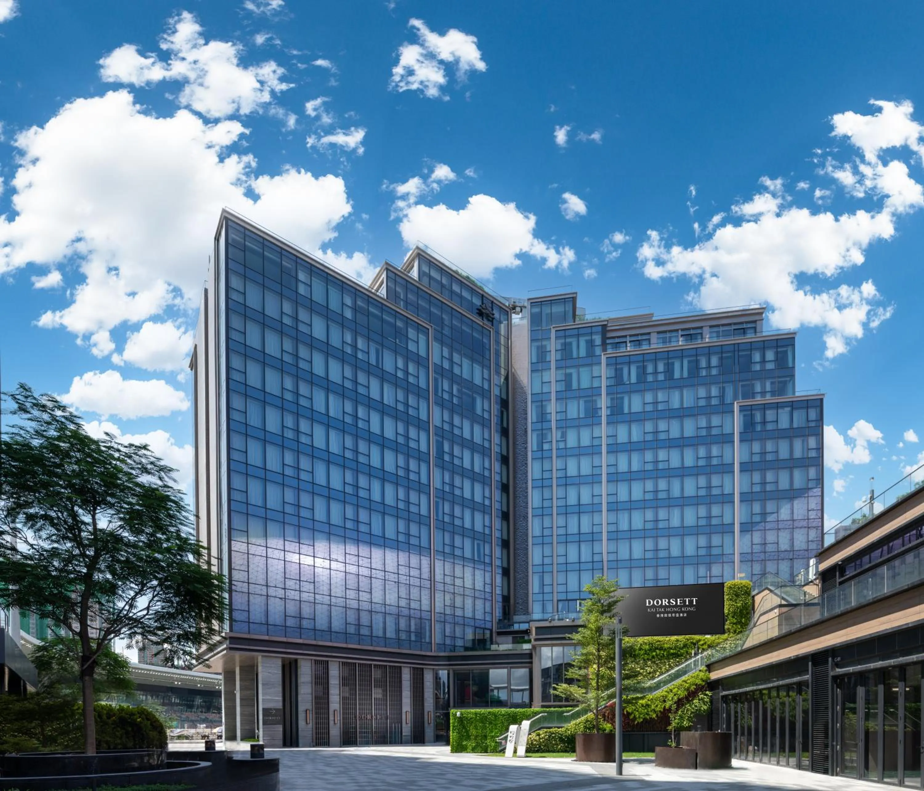 Property building in Dorsett Kai Tak