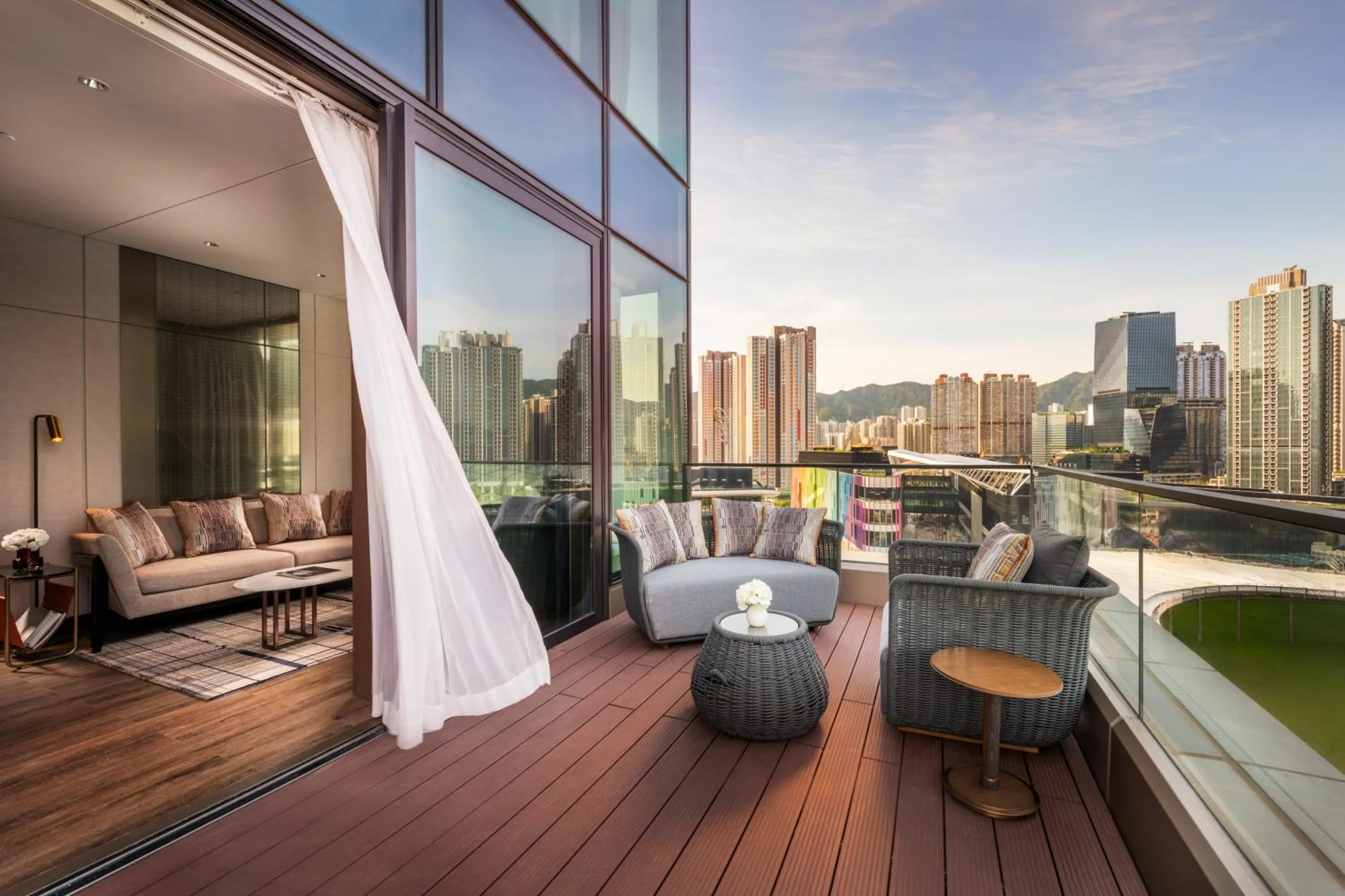 Patio in Dorsett Kai Tak