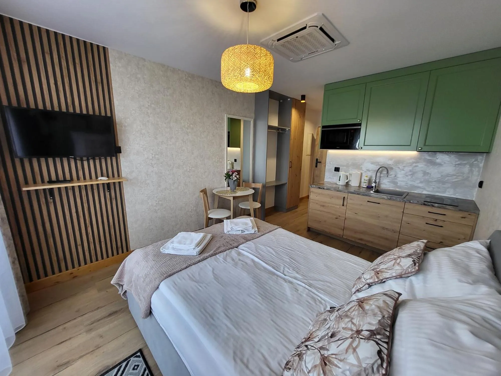 Bed in Zatoka Wypoczynku Apartamenty