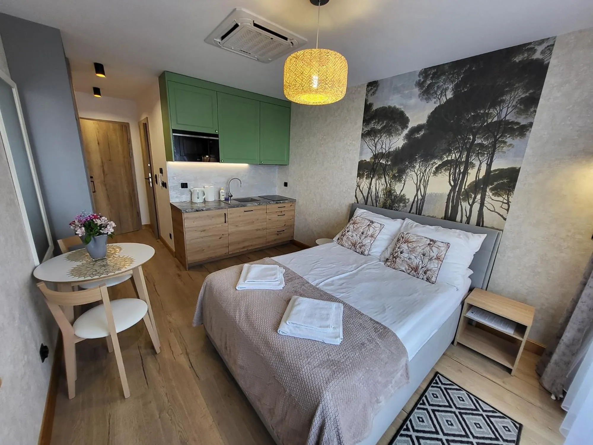 Bed in Zatoka Wypoczynku Apartamenty