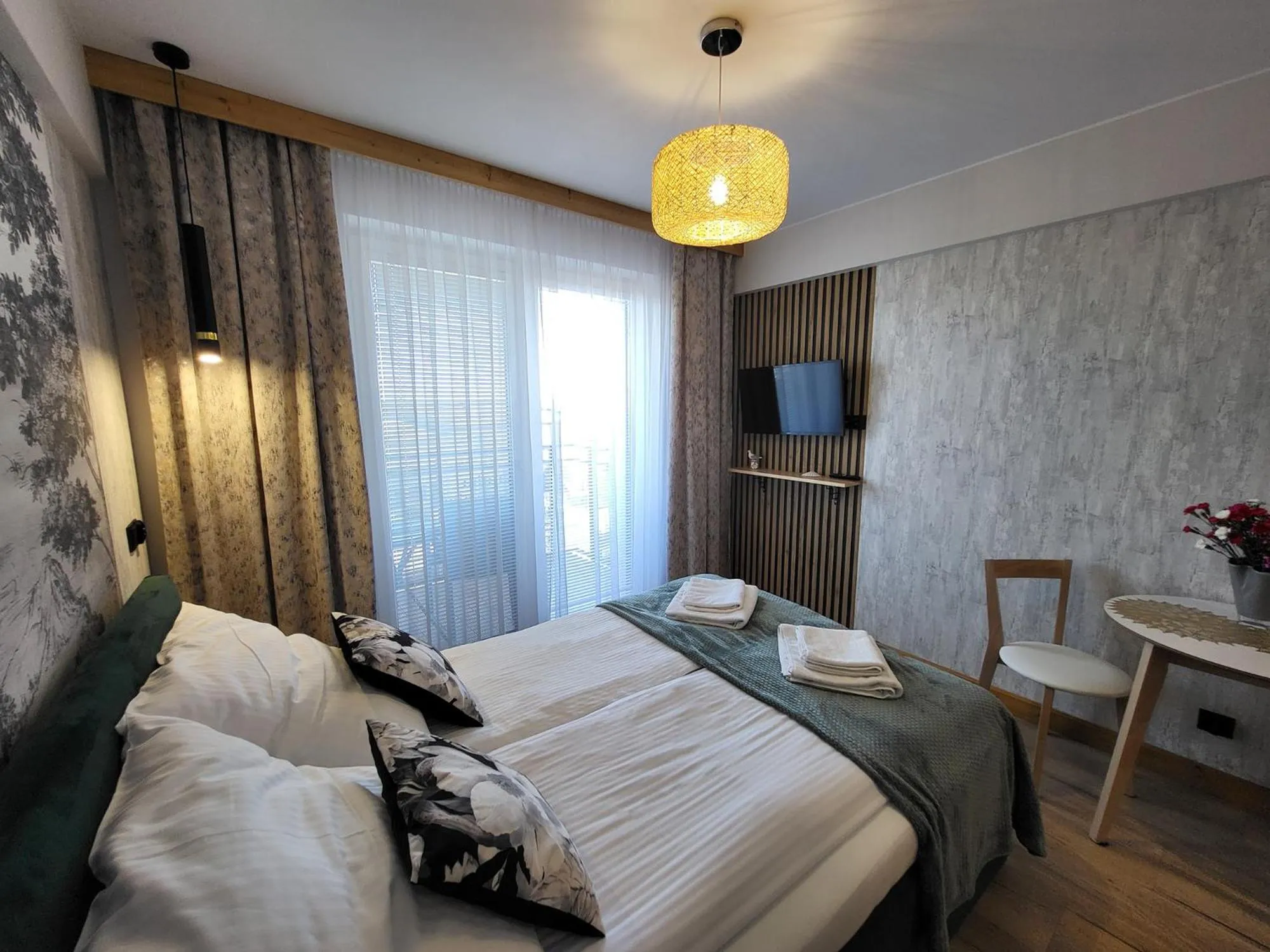 Bed in Zatoka Wypoczynku Apartamenty