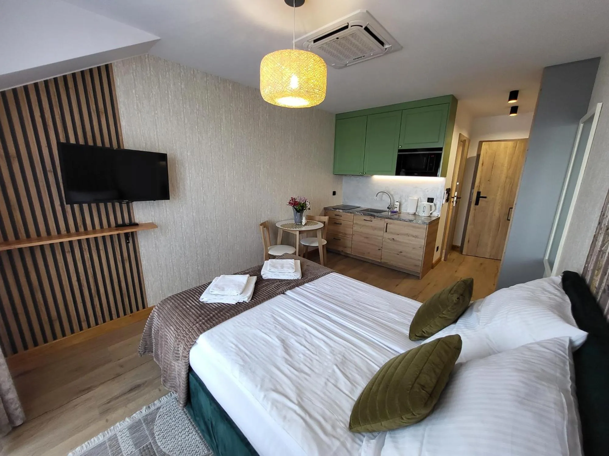 Bed in Zatoka Wypoczynku Apartamenty