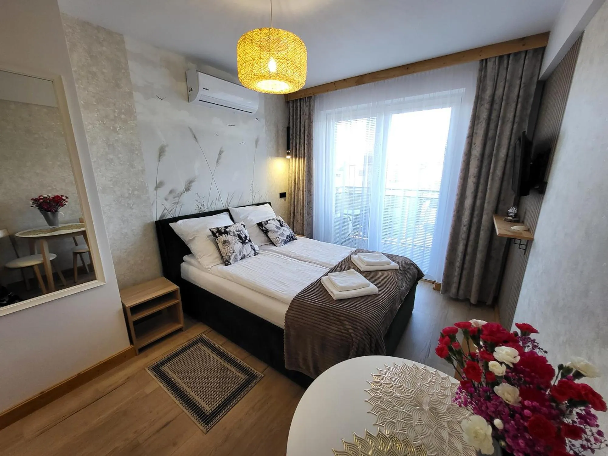 Bed in Zatoka Wypoczynku Apartamenty