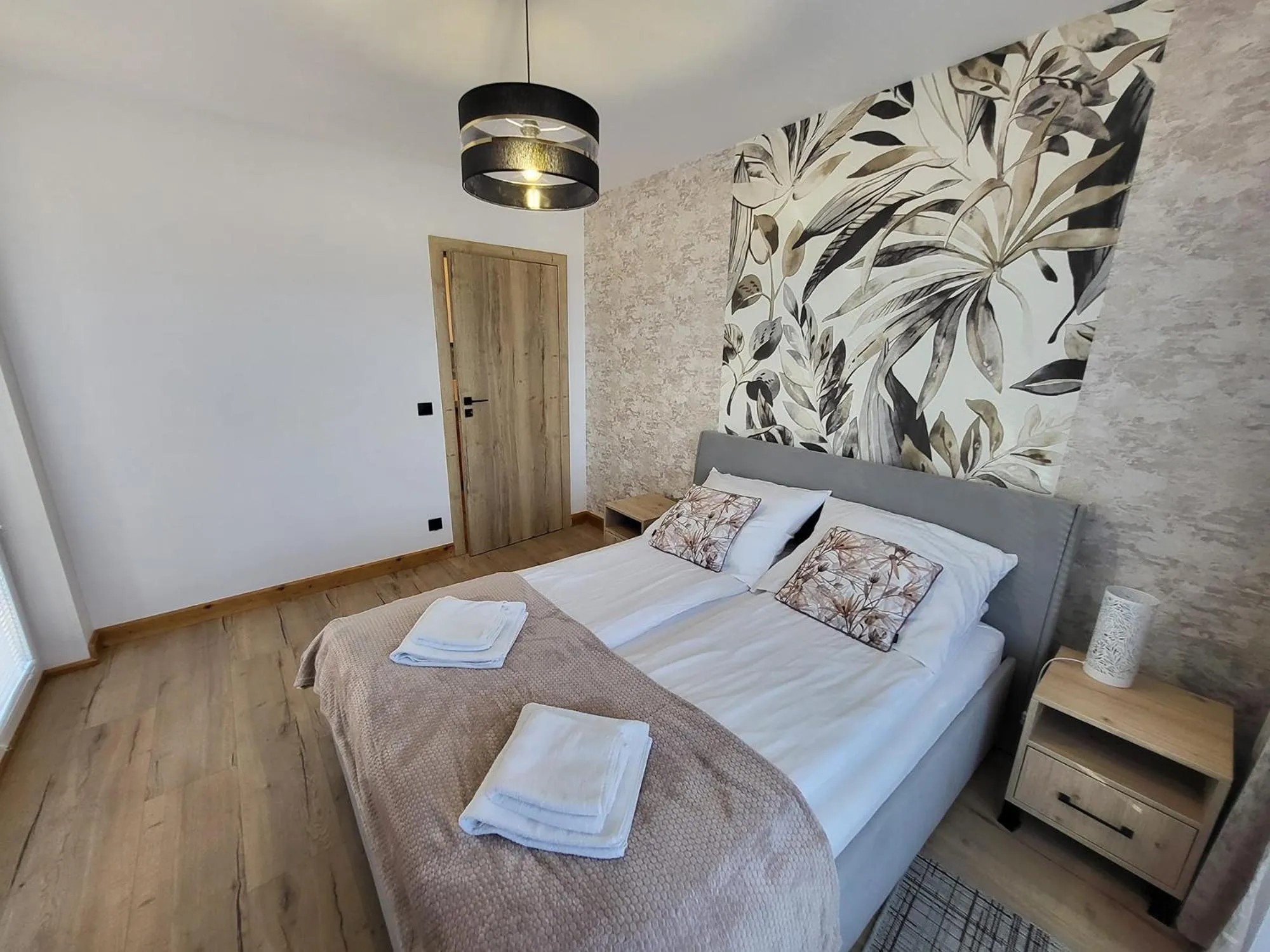 Bed in Zatoka Wypoczynku Apartamenty