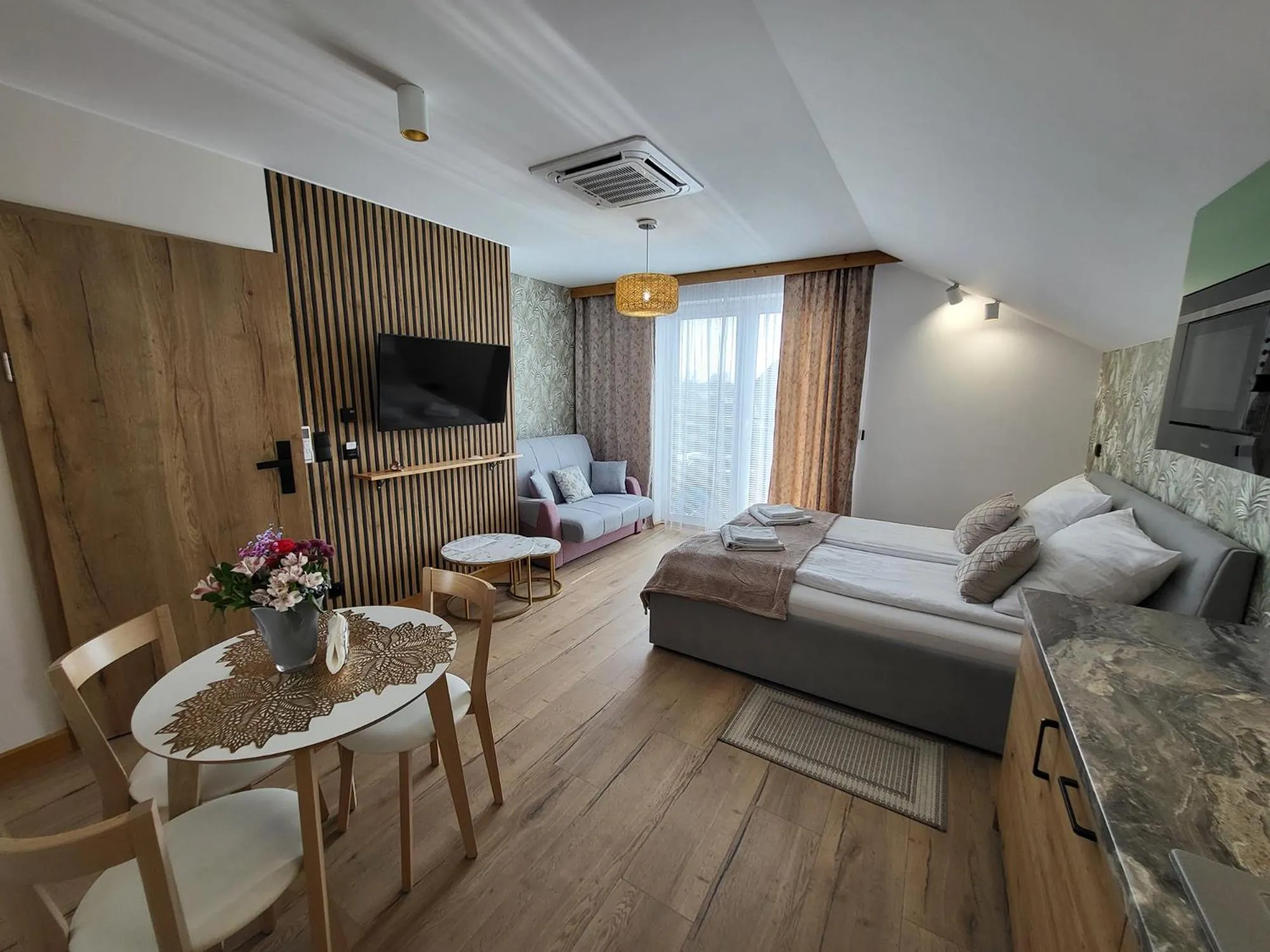 Bed in Zatoka Wypoczynku Apartamenty