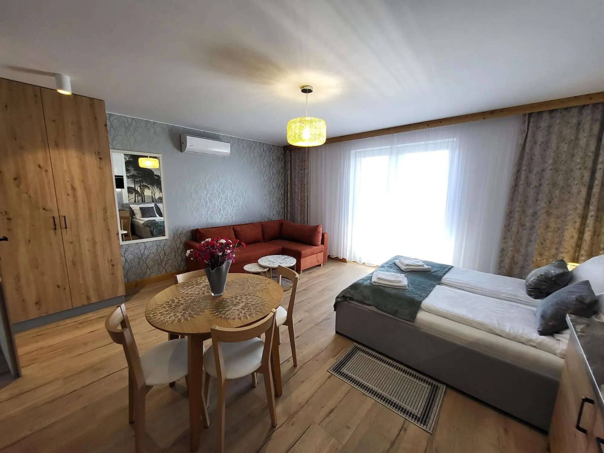 Bed in Zatoka Wypoczynku Apartamenty