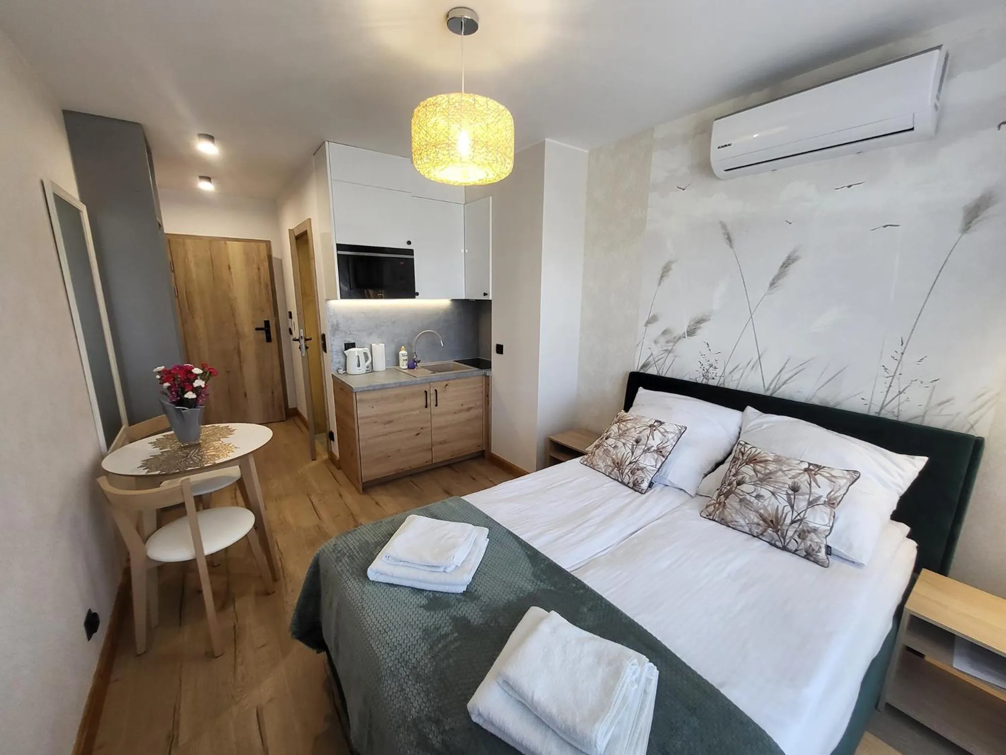 Bed in Zatoka Wypoczynku Apartamenty