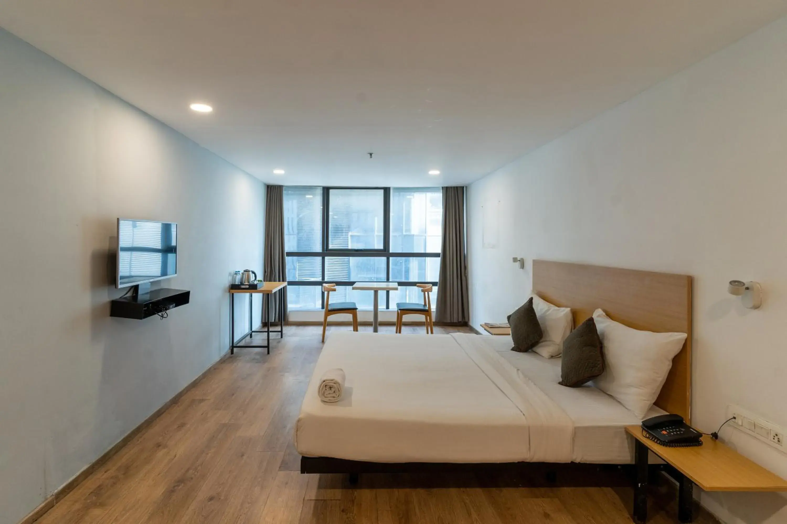 Bed in Hotel Sunflare Bed in Hotel Sunflare