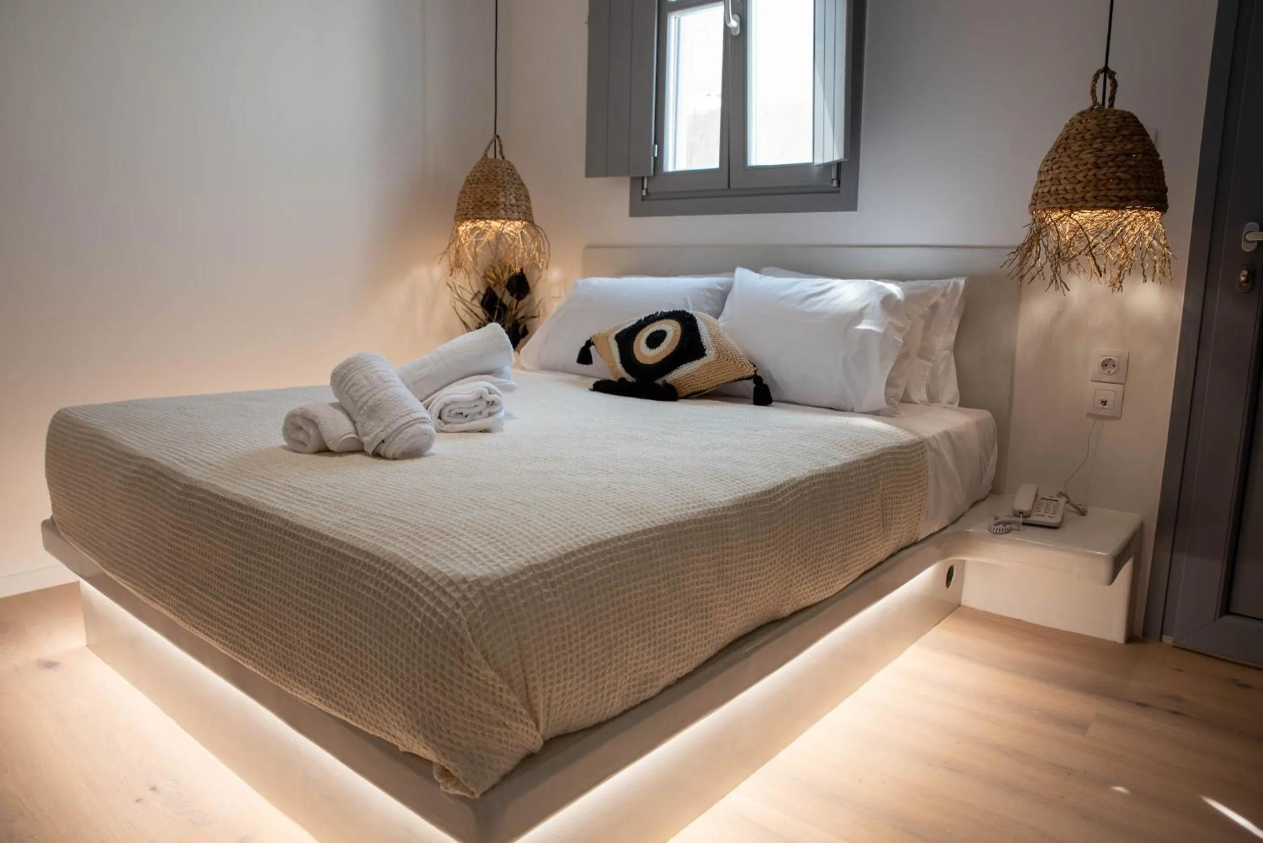 Bed in Aidani Luxurious Rooms