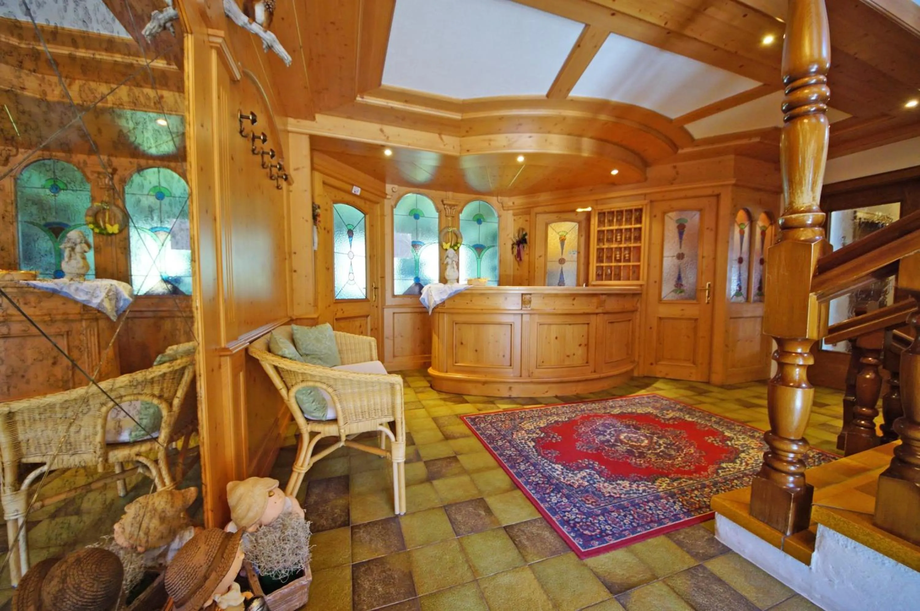 Lobby or reception in Pension Arnica B&B