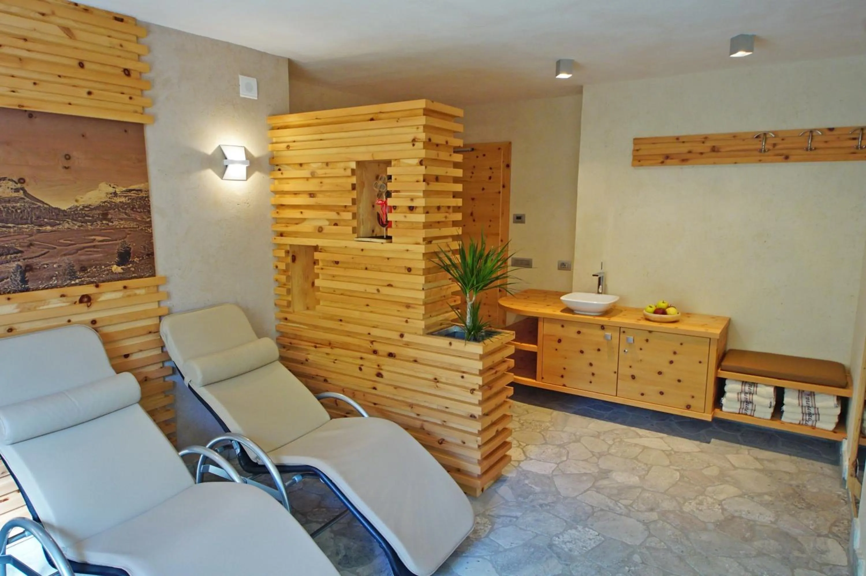 Sauna in Pension Arnica B&B