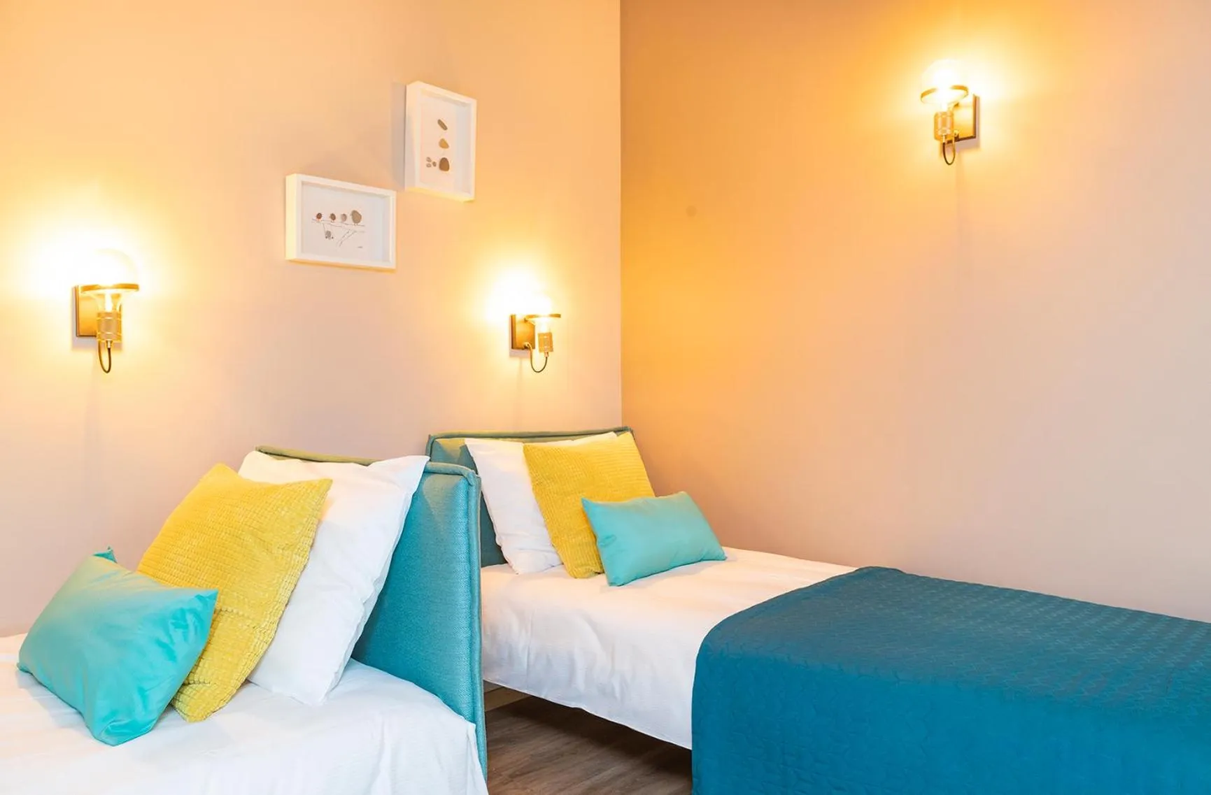 Bed in Kurshi Hotel & Spa