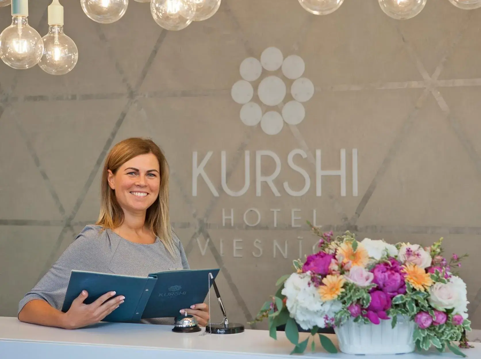 Lobby or reception in Kurshi Hotel & Spa Lobby or reception in Kurshi Hotel & Spa