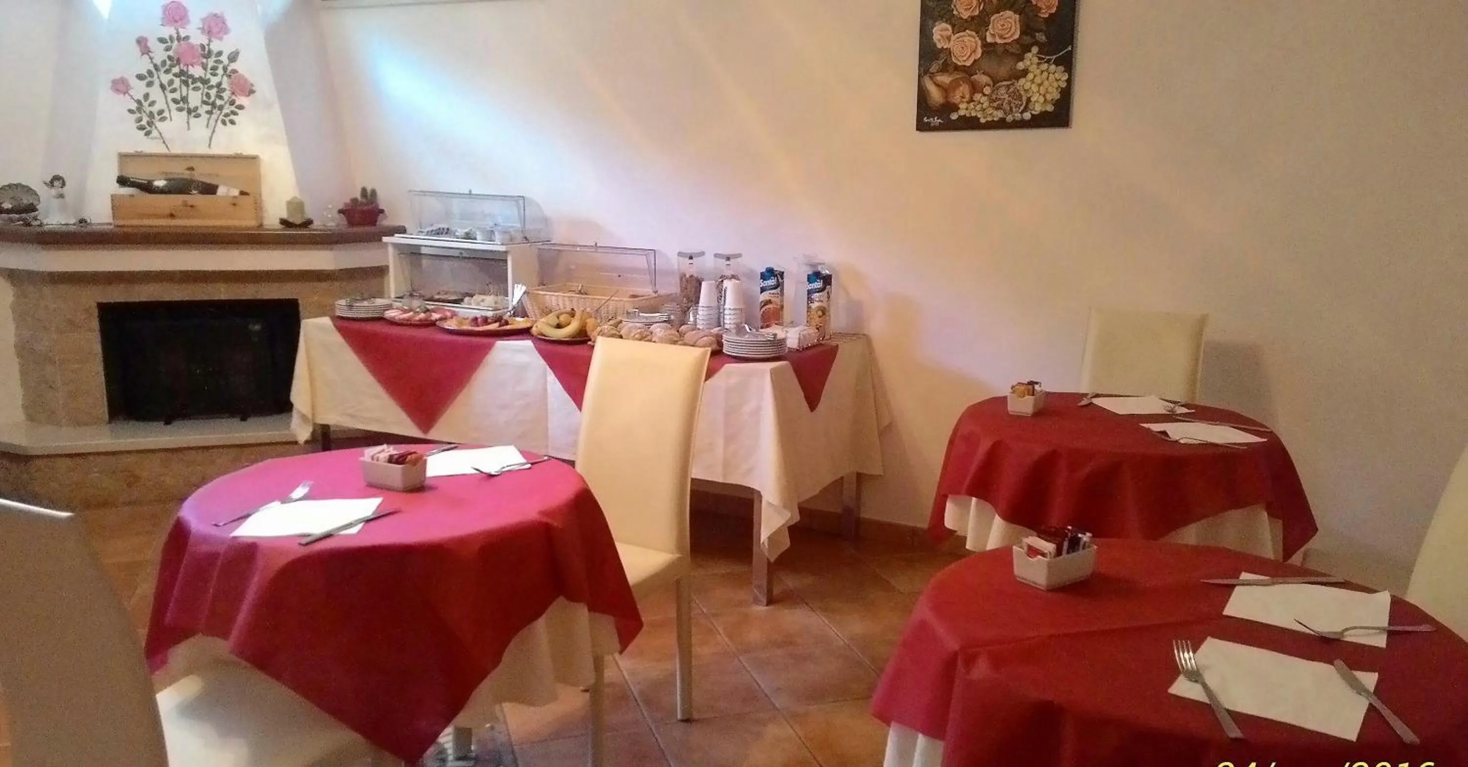 Buffet breakfast in B&B Il Quadrifoglio Tropea