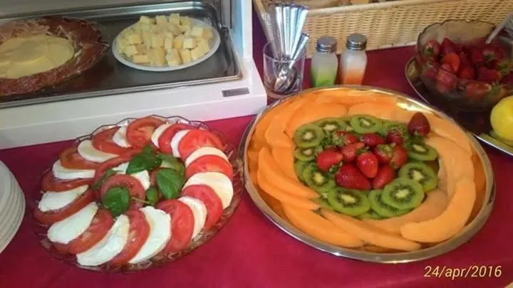 Continental breakfast in B&B Il Quadrifoglio Tropea