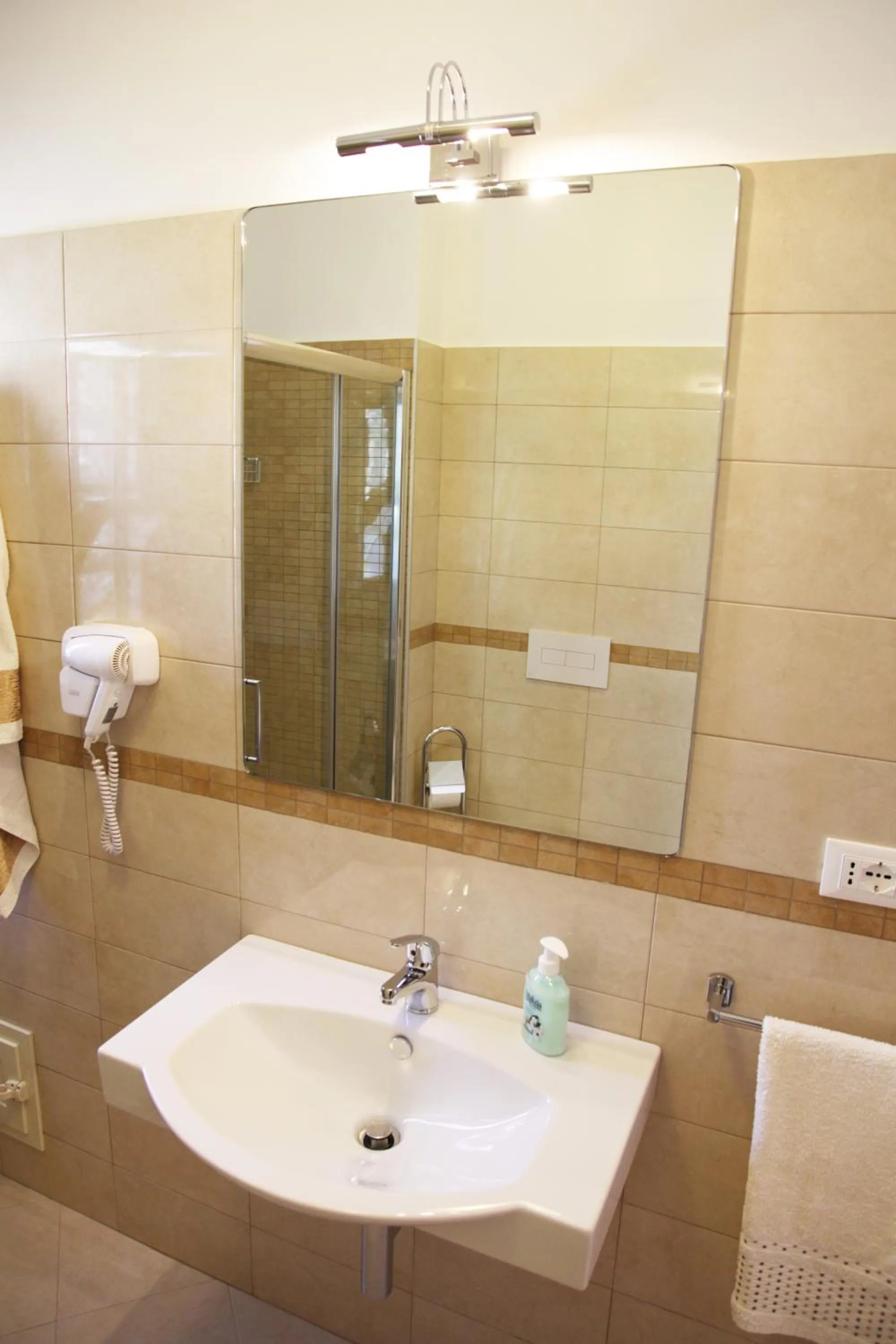 Bathroom in B&B Il Quadrifoglio Tropea