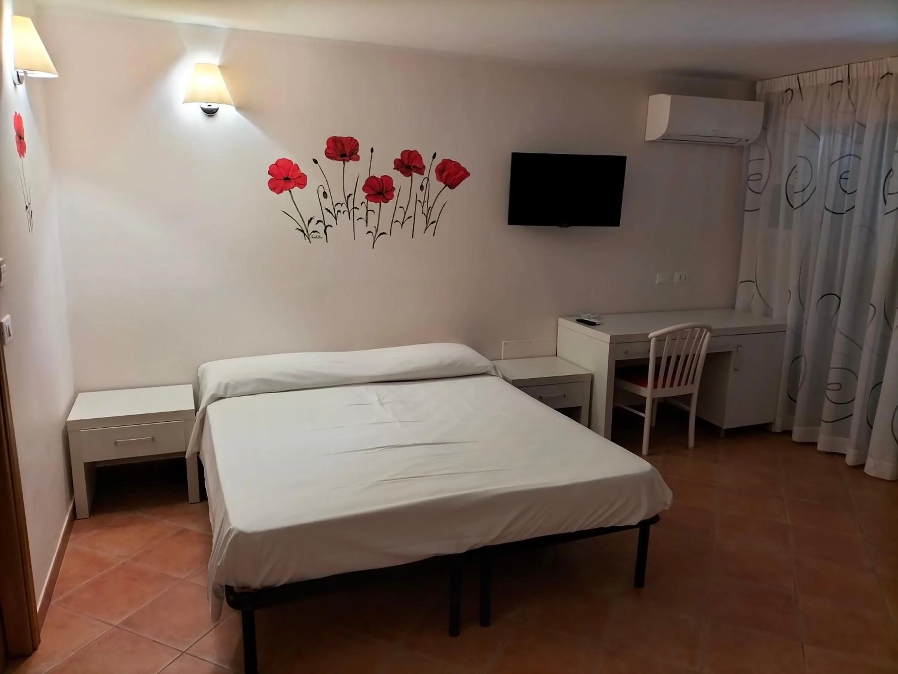 Bed in B&B Il Quadrifoglio Tropea