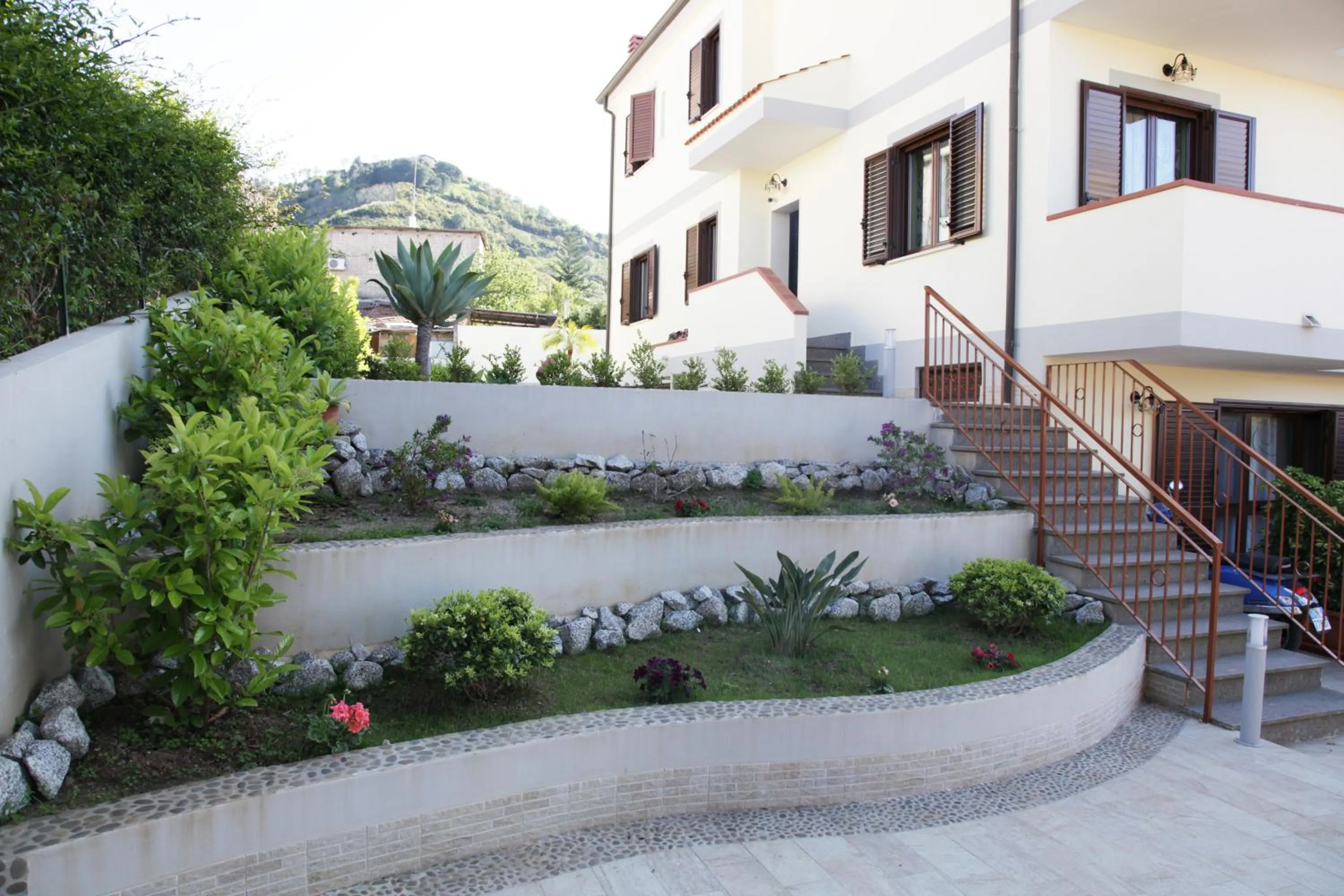 Garden in B&B Il Quadrifoglio Tropea