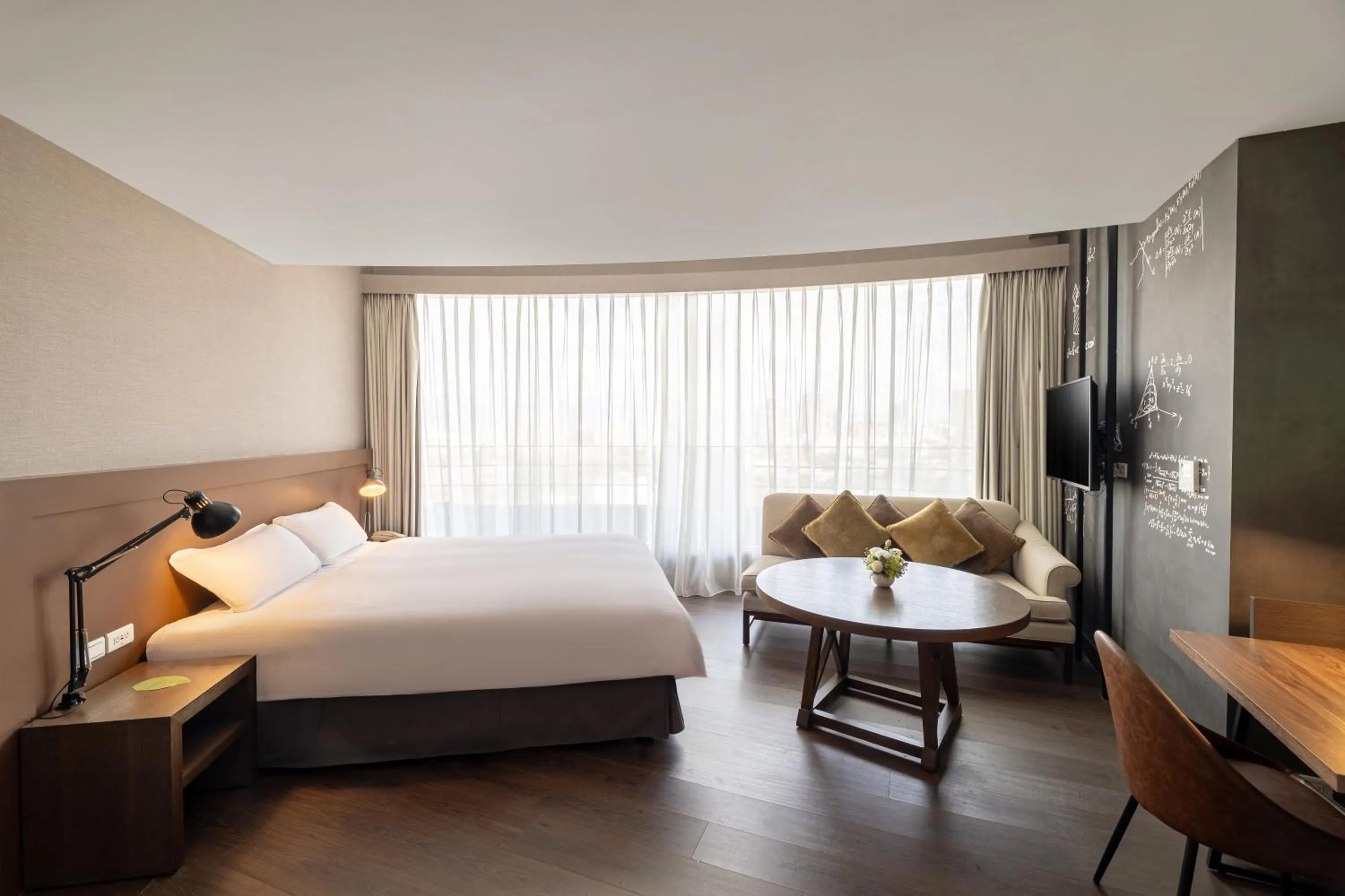 Photo of the whole room, Bed in Just Sleep - Taipei NTU