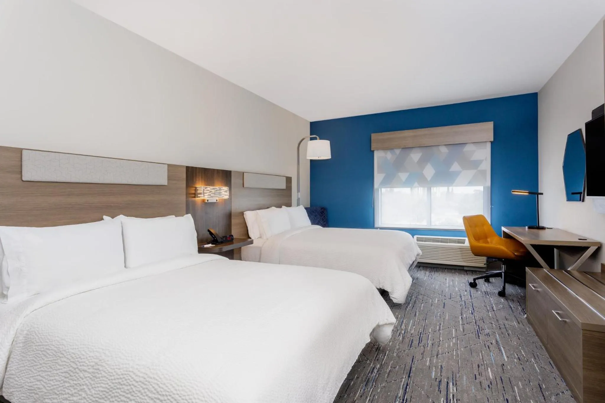 Photo of the whole room, Bed in Holiday Inn Express & Suites Tampa Stadium - Airport Area by IHG