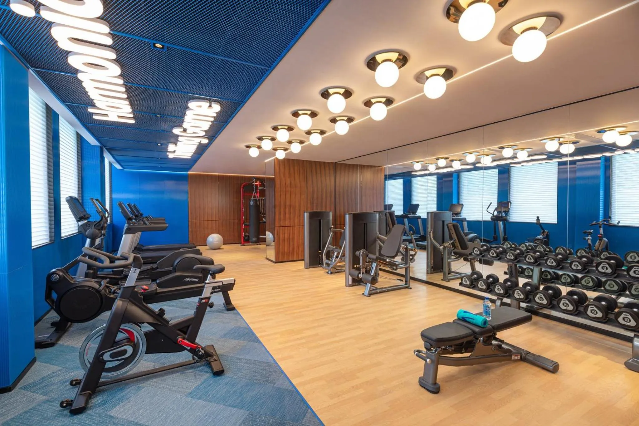 Fitness centre/facilities in Hotel Indigo Guangzhou Haixinsha by IHG
