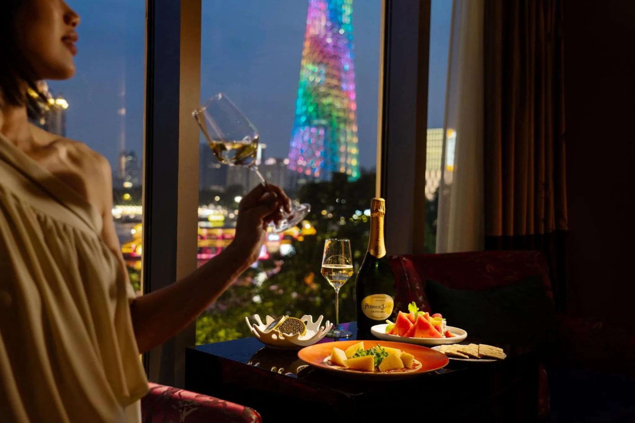 Photo of the whole room in Hotel Indigo Guangzhou Haixinsha by IHG