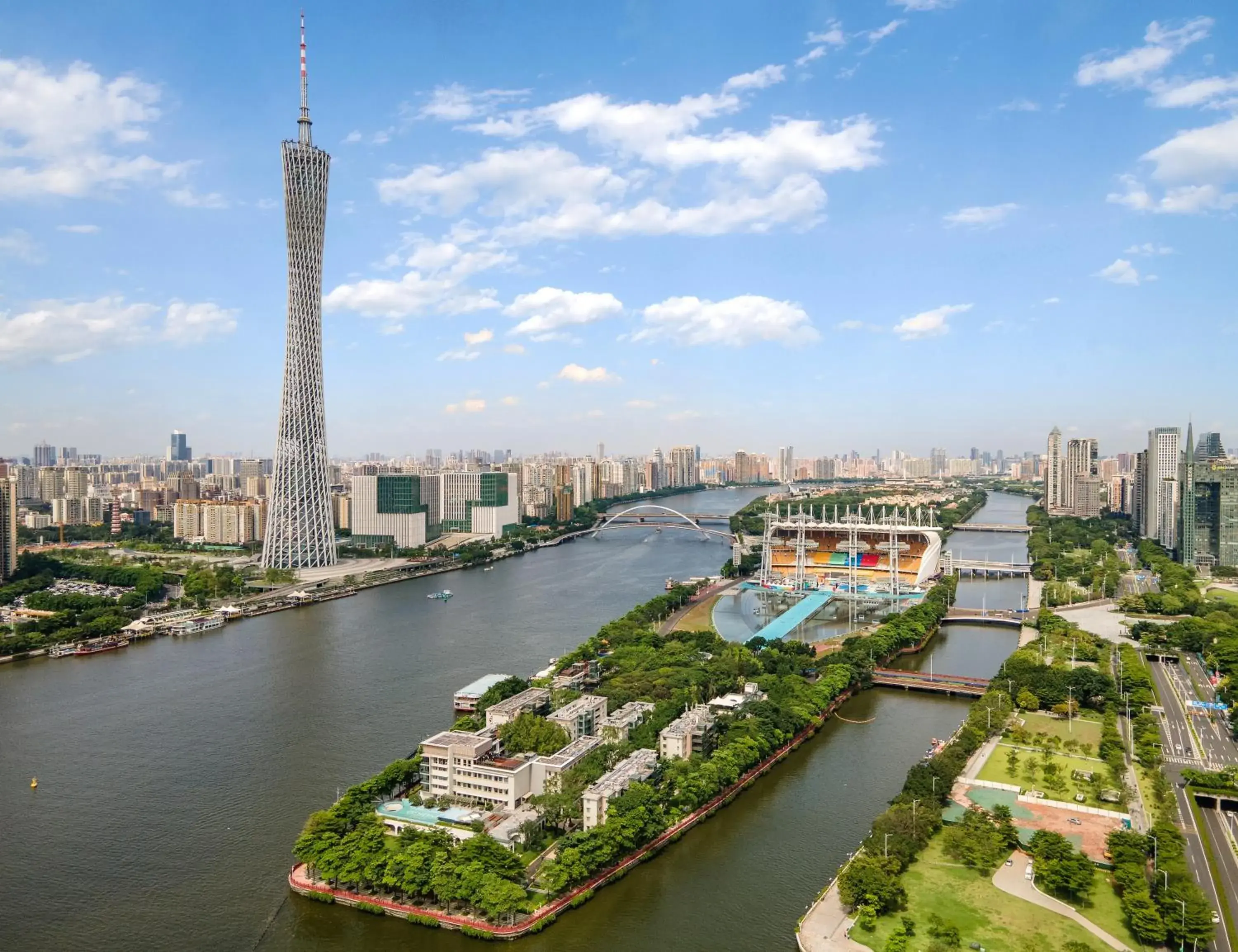 Property building in Hotel Indigo Guangzhou Haixinsha by IHG Property building in Hotel Indigo Guangzhou Haixinsha by IHG