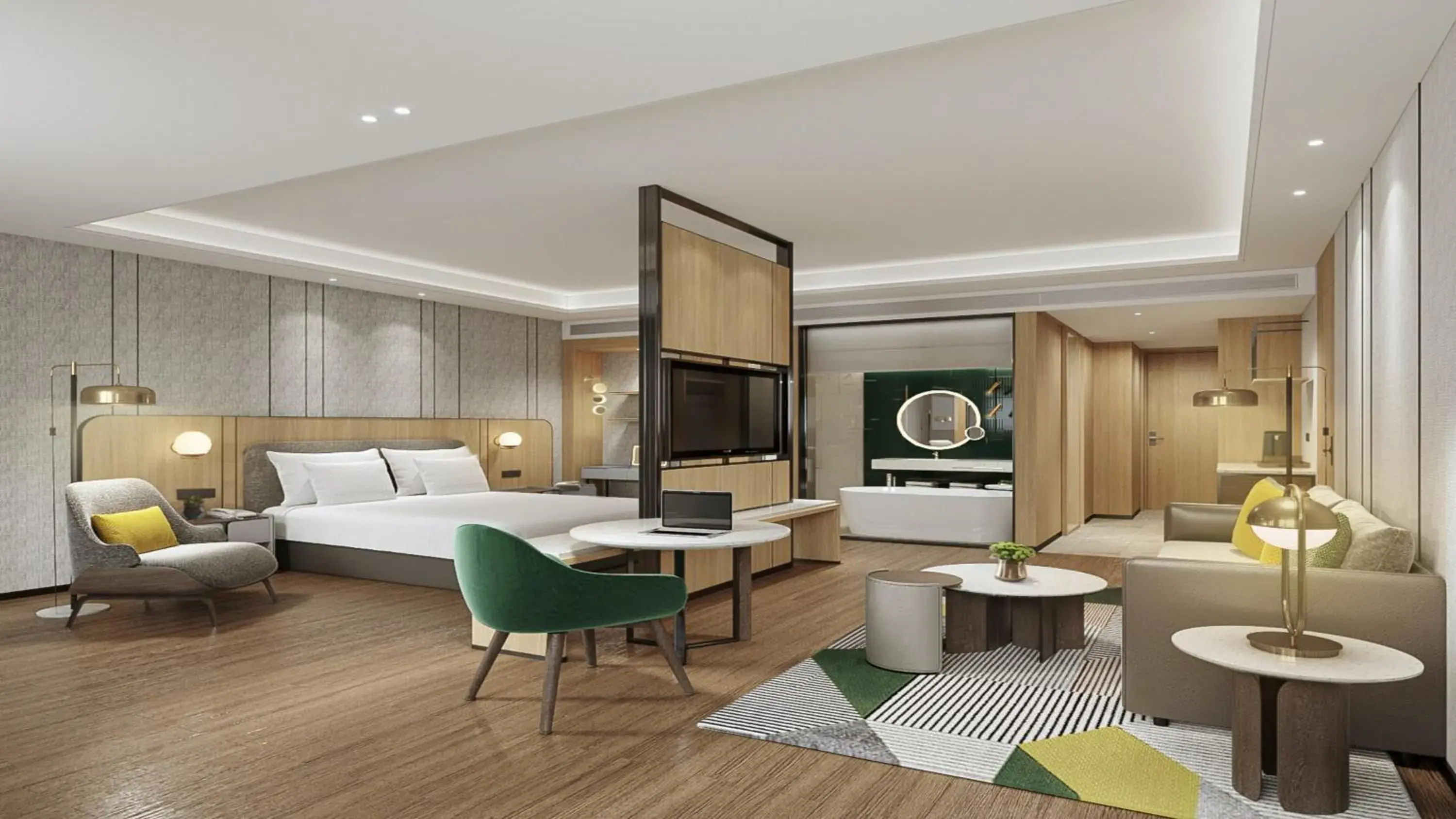 Photo of the whole room, Bed in Holiday Inn Xi'an East by IHG Photo of the whole room, Bed in Holiday Inn Xi'an East by IHG