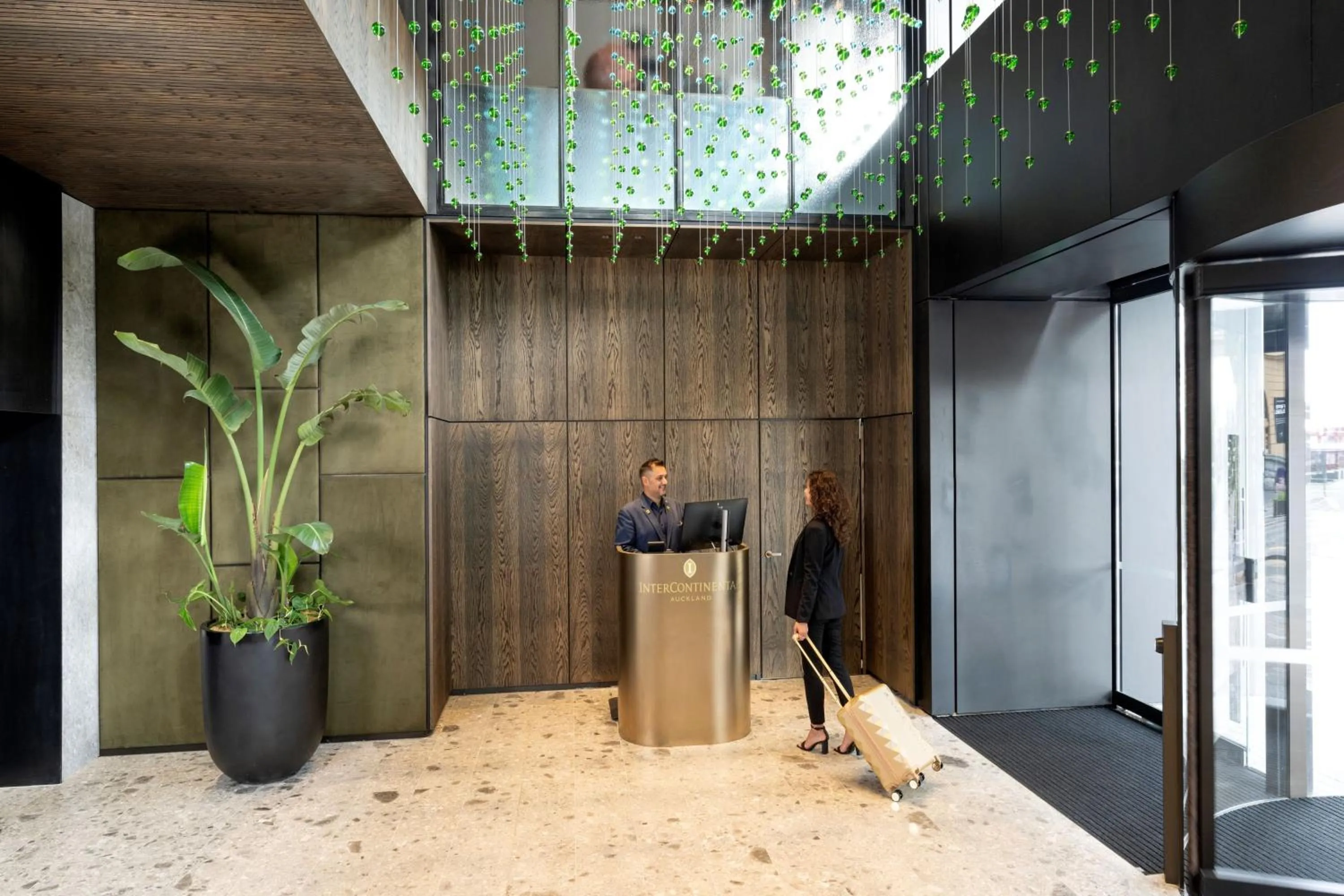 Property building in InterContinental Auckland by IHG