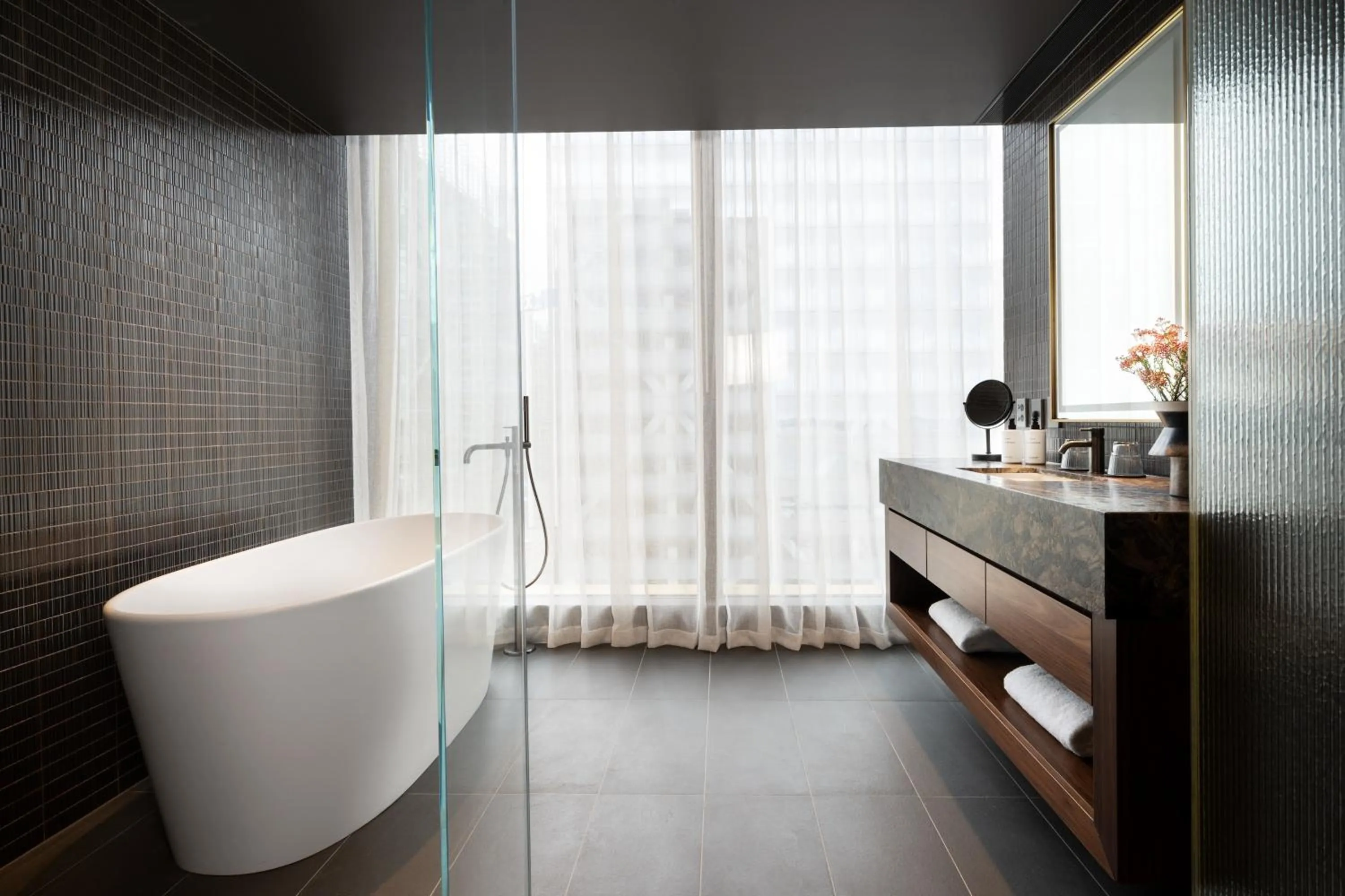 Bathroom in InterContinental Auckland by IHG