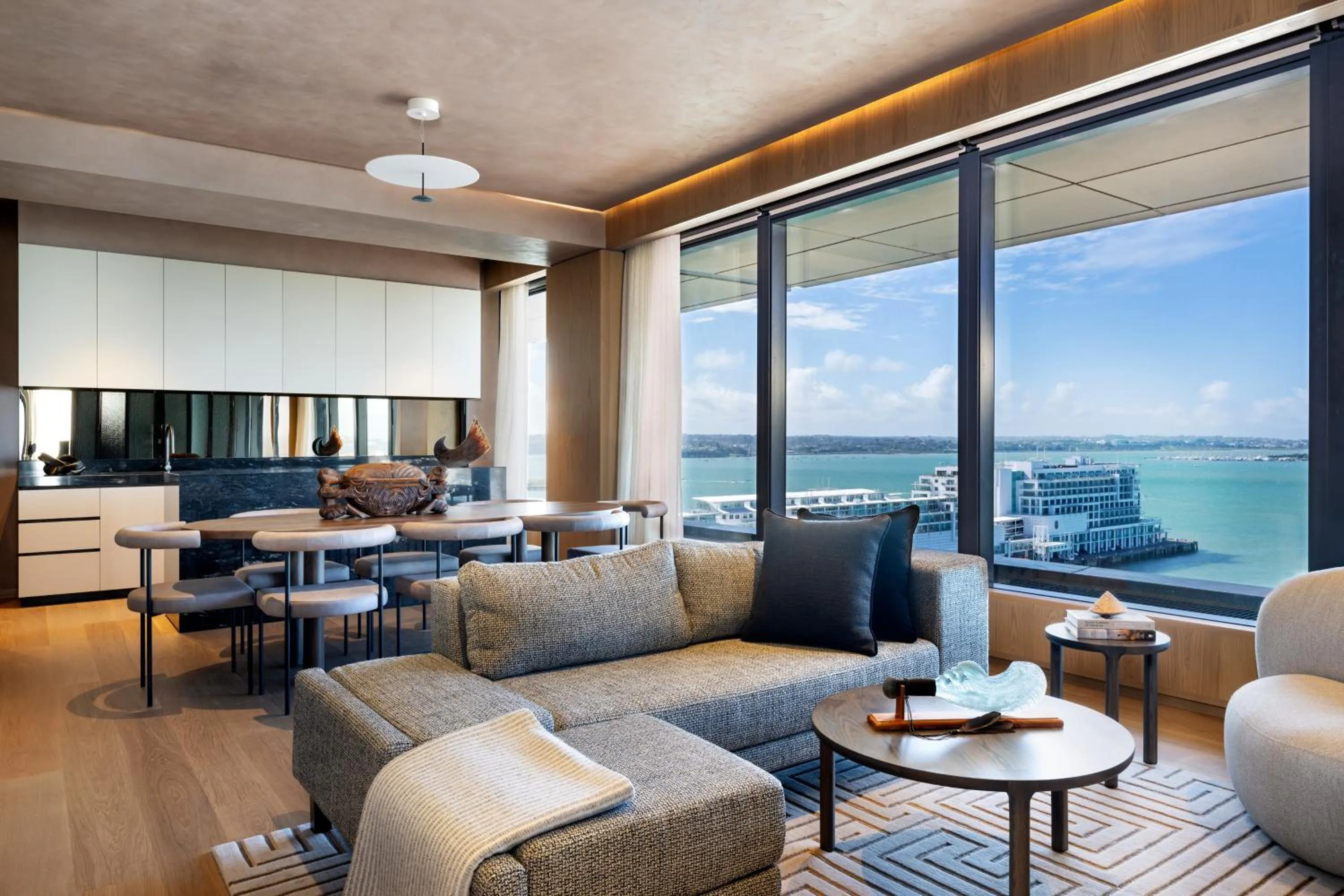 Living room in InterContinental Auckland by IHG