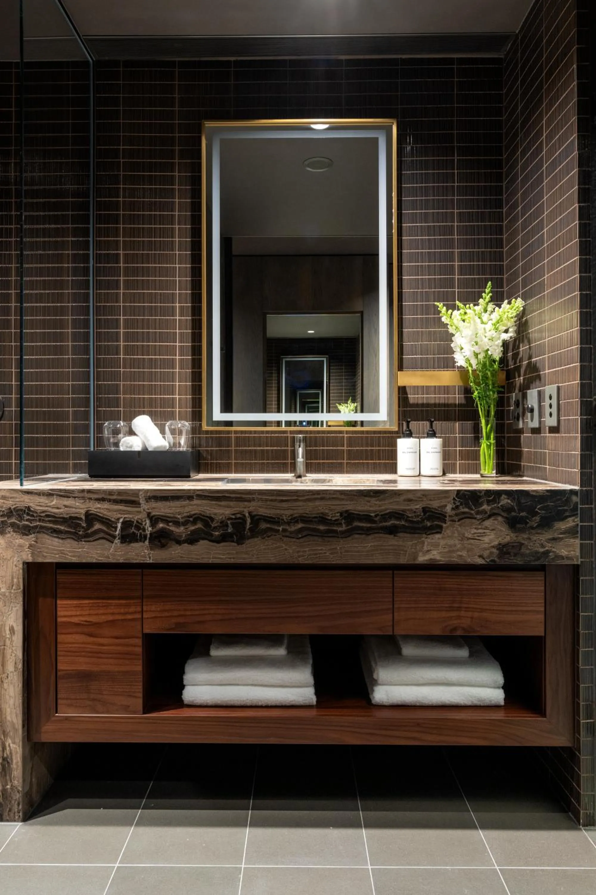 Bathroom in InterContinental Auckland by IHG