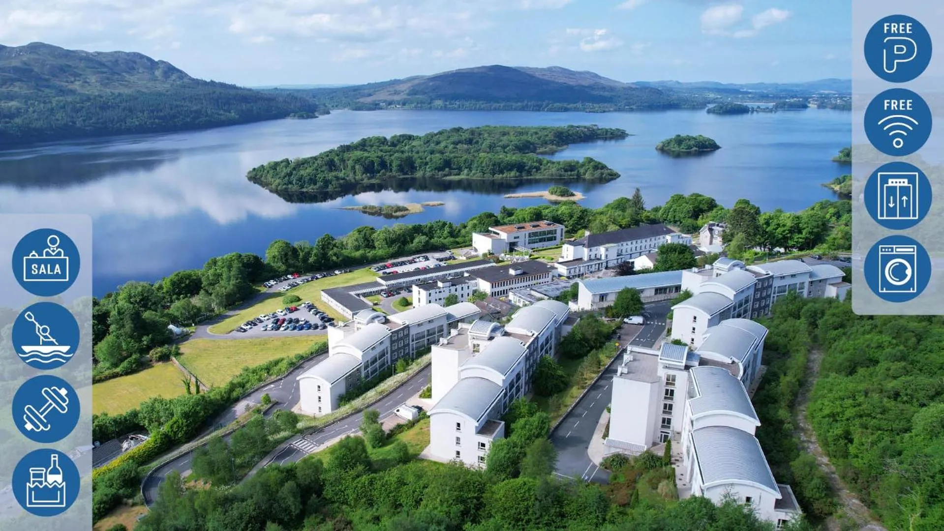 Property building in St Angela's Lakeside Aparthotel SALA