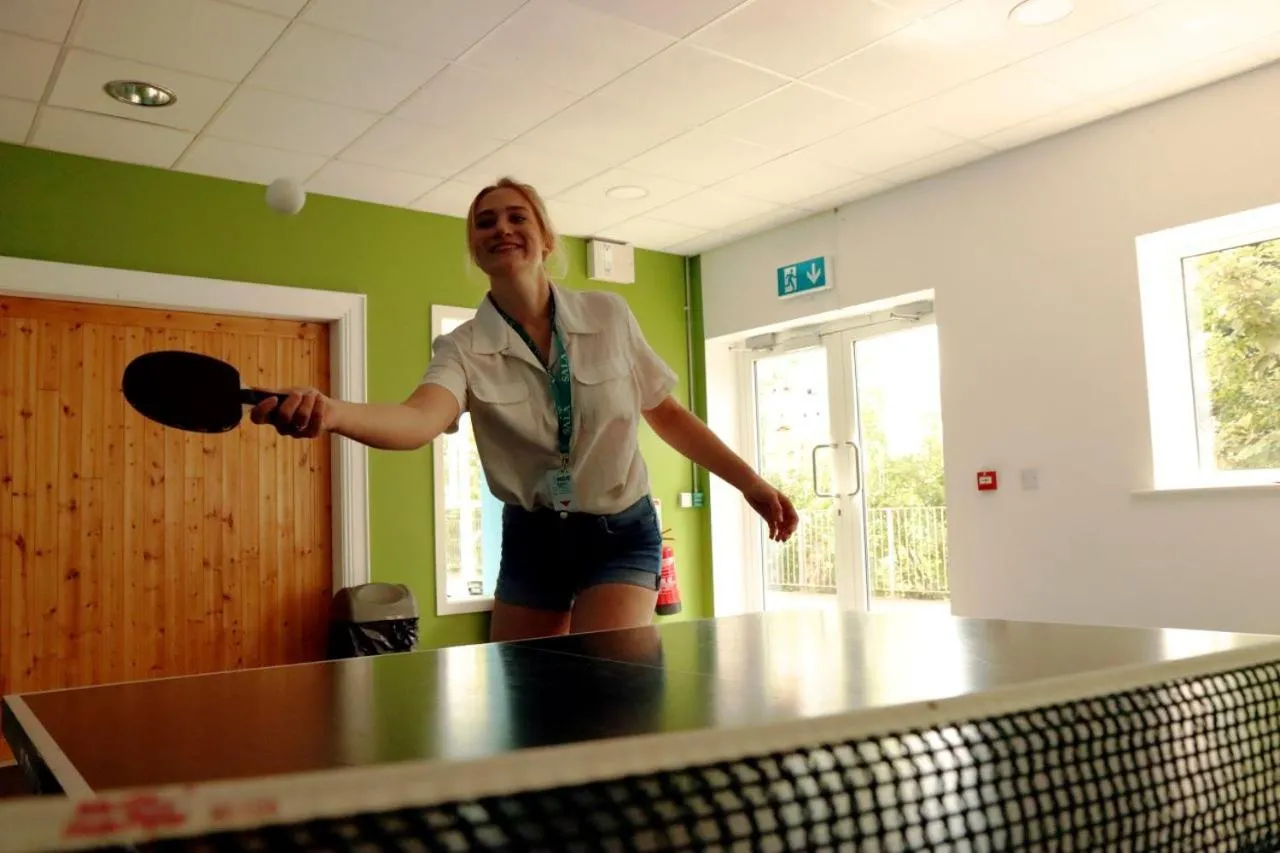 Table tennis in St Angela's Lakeside Aparthotel SALA