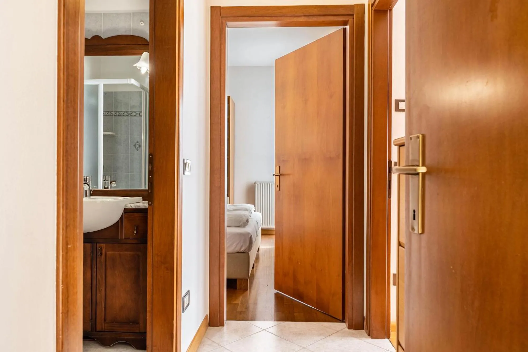Bathroom in Appartamenti Villa Belvedere