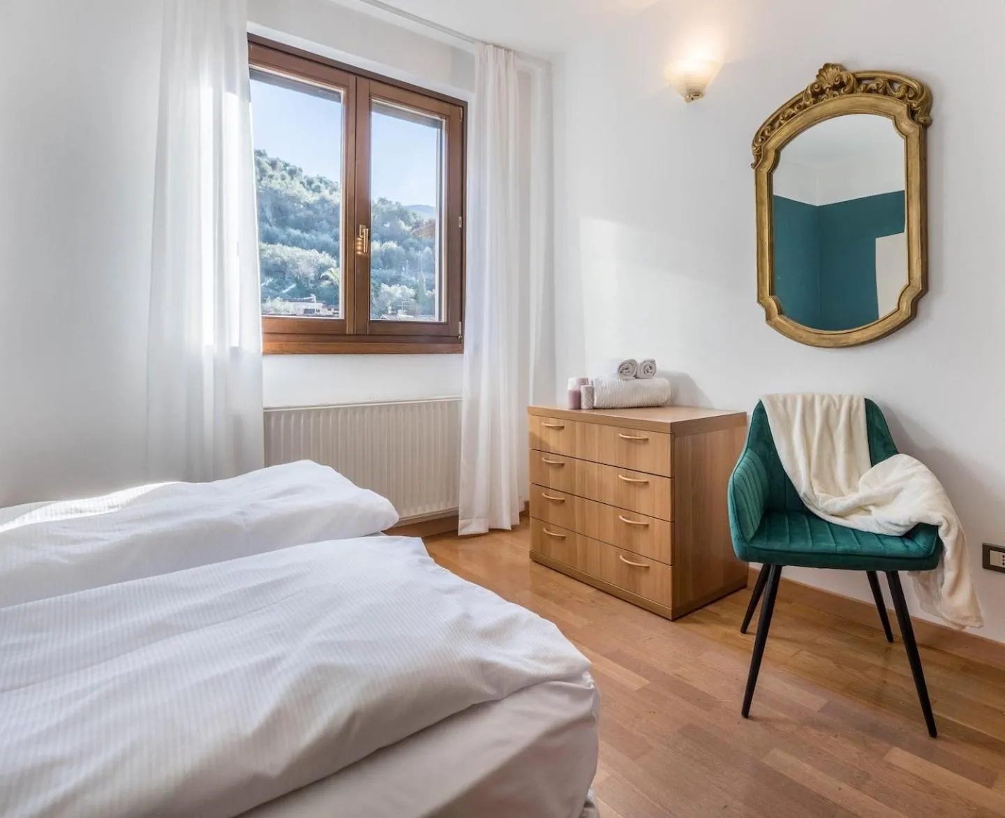 Bedroom, Bed in Appartamenti Villa Belvedere