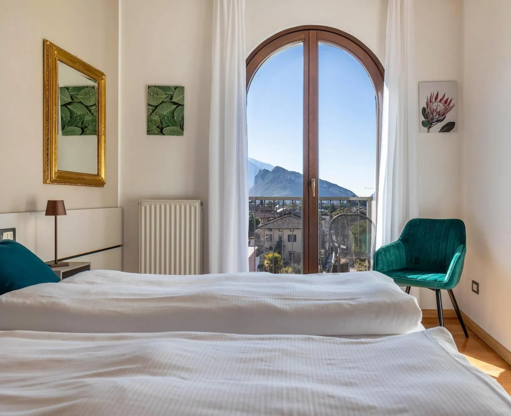 Bedroom, Bed in Appartamenti Villa Belvedere