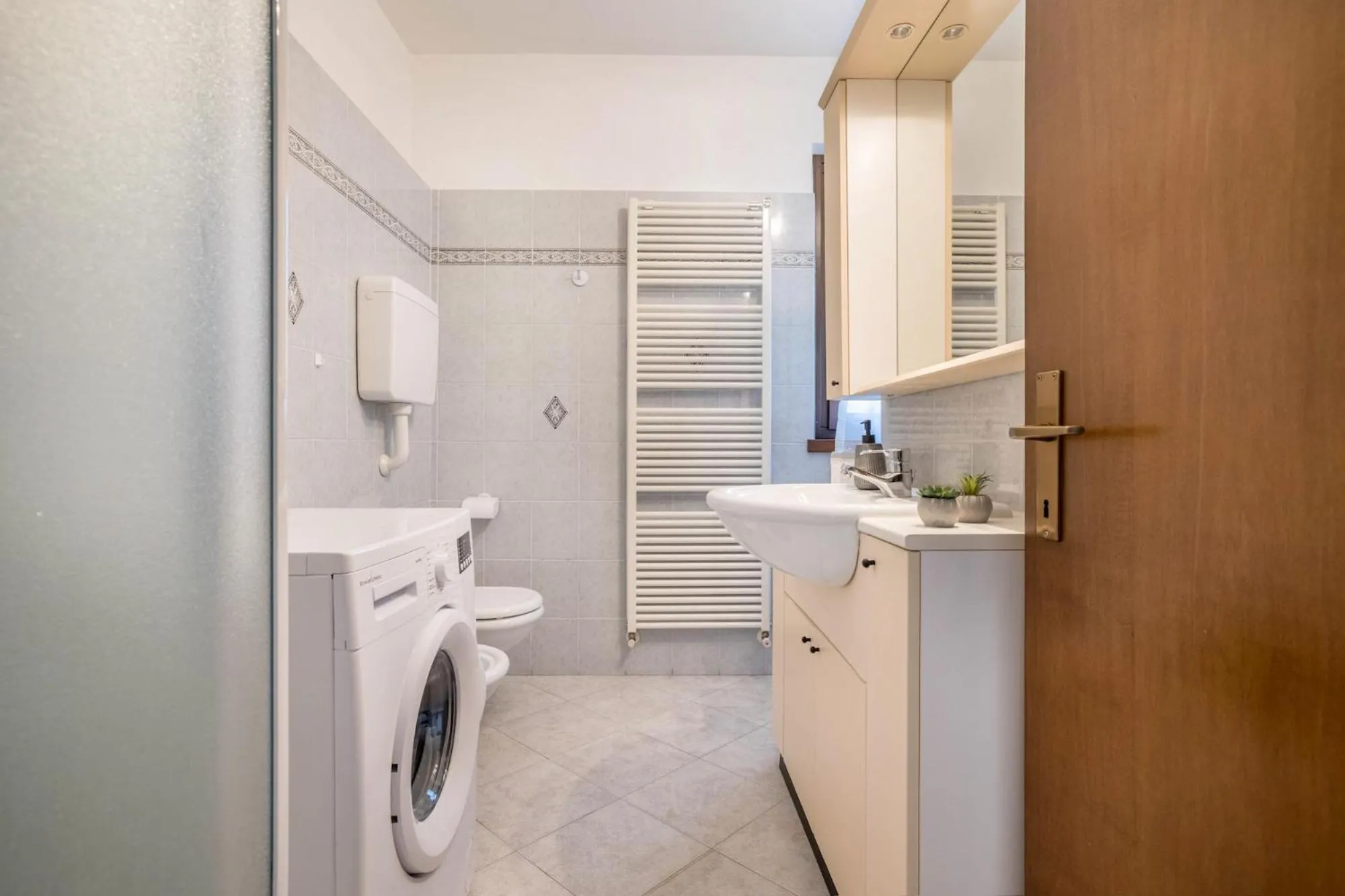 Bathroom in Appartamenti Villa Belvedere
