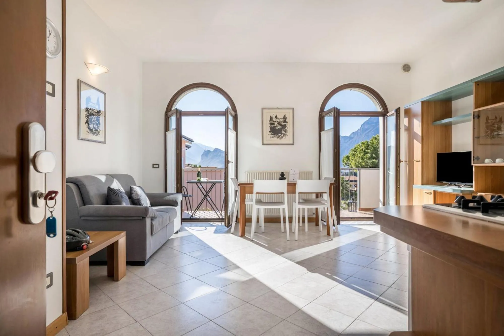 Living room in Appartamenti Villa Belvedere
