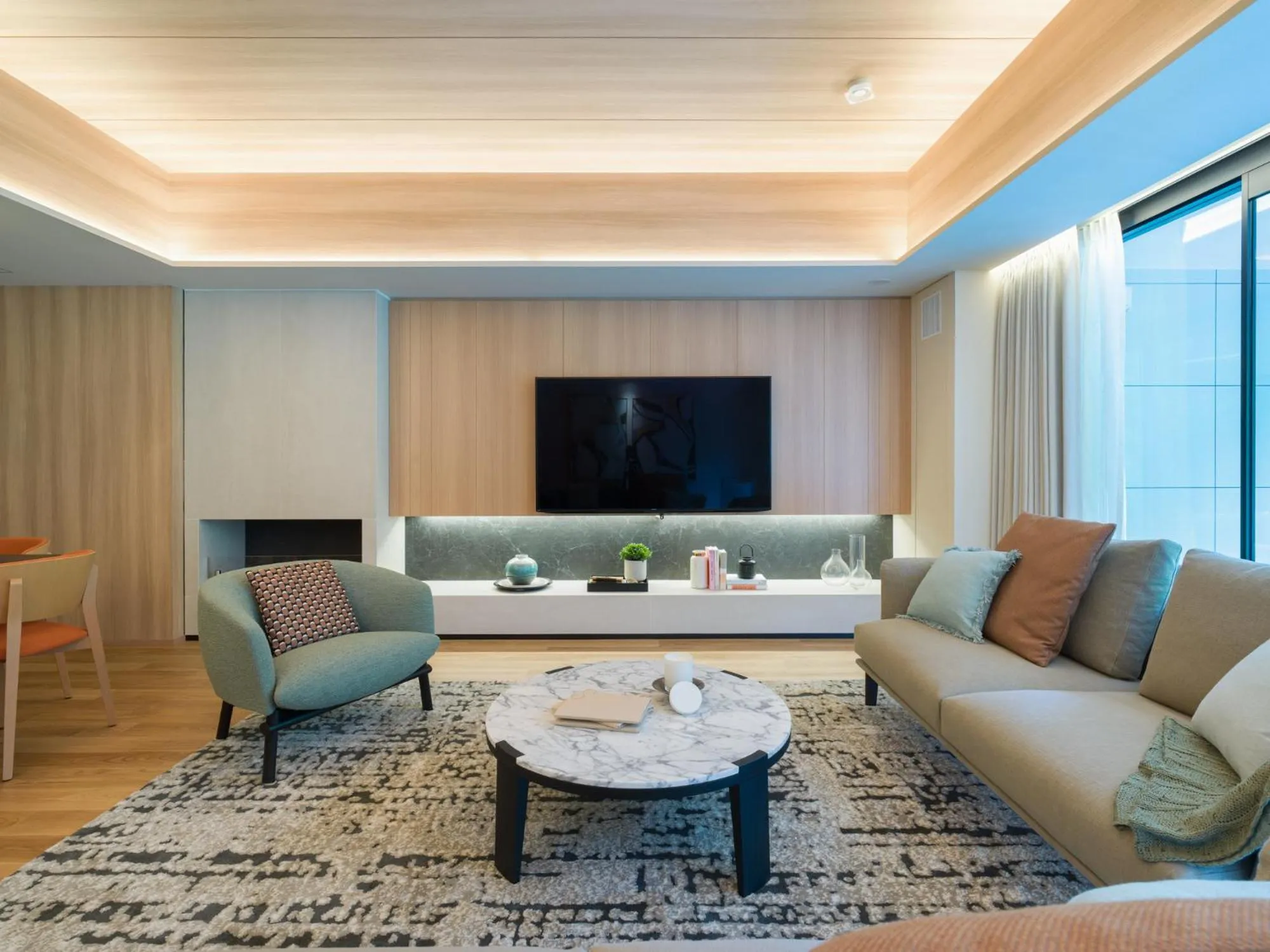 Living room in Niseko Kyo