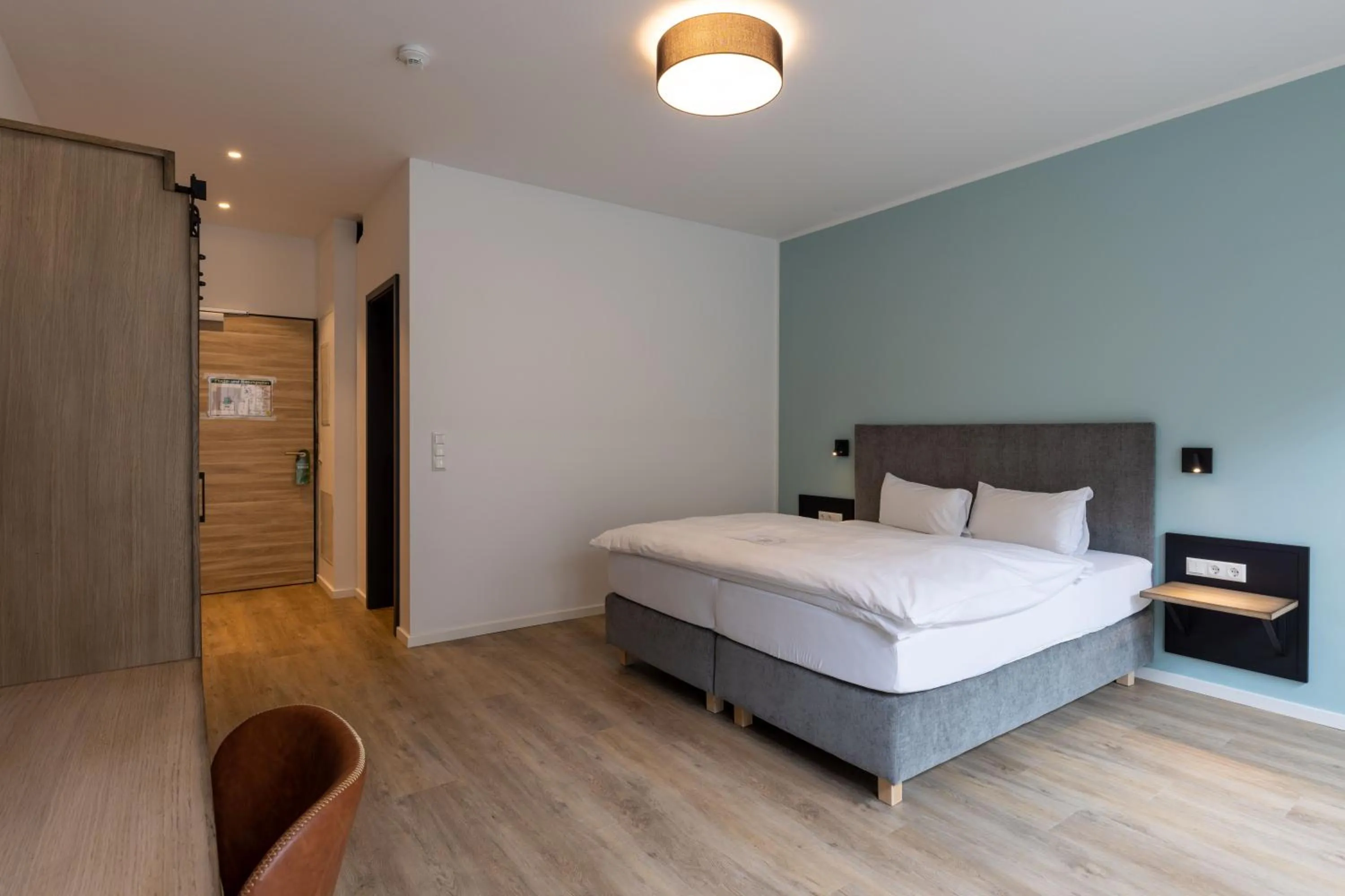 Bed in Hotel Baumann