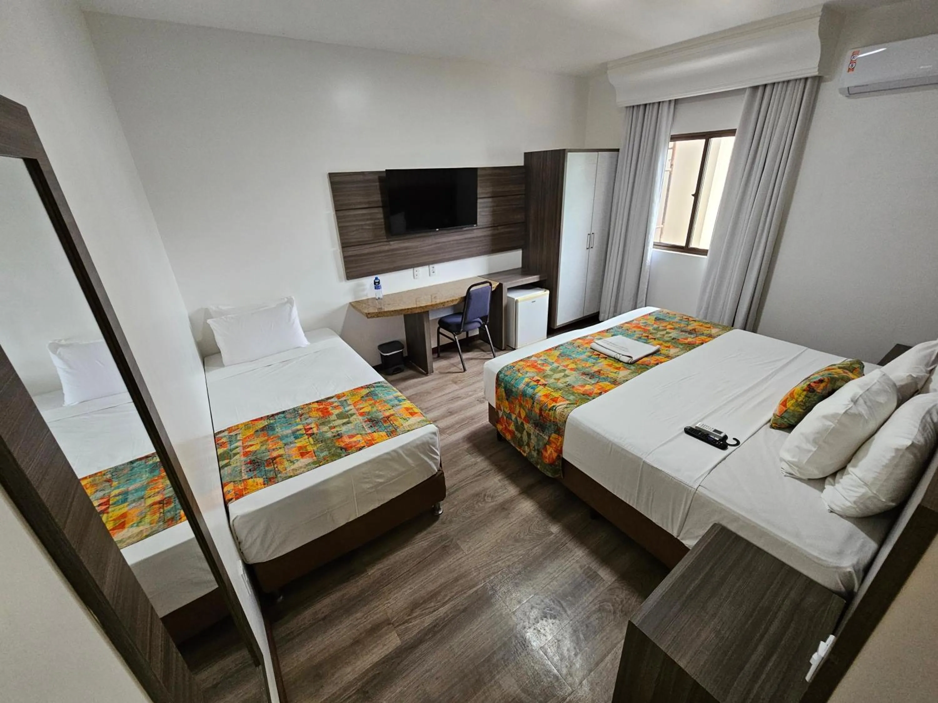 Bed in Solar Hotel Luis Eduardo Magalhães