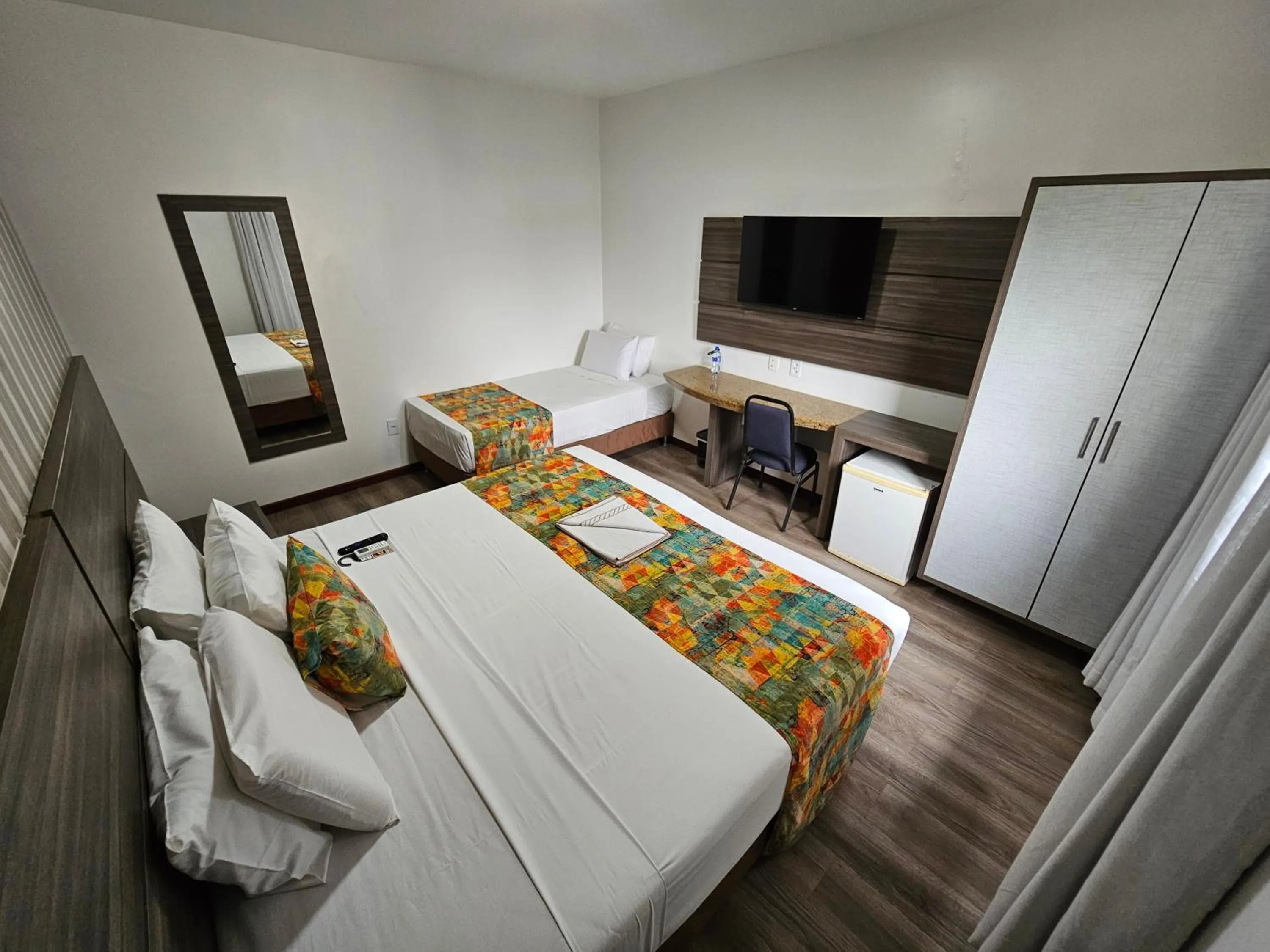 Bed in Solar Hotel Luis Eduardo Magalhães