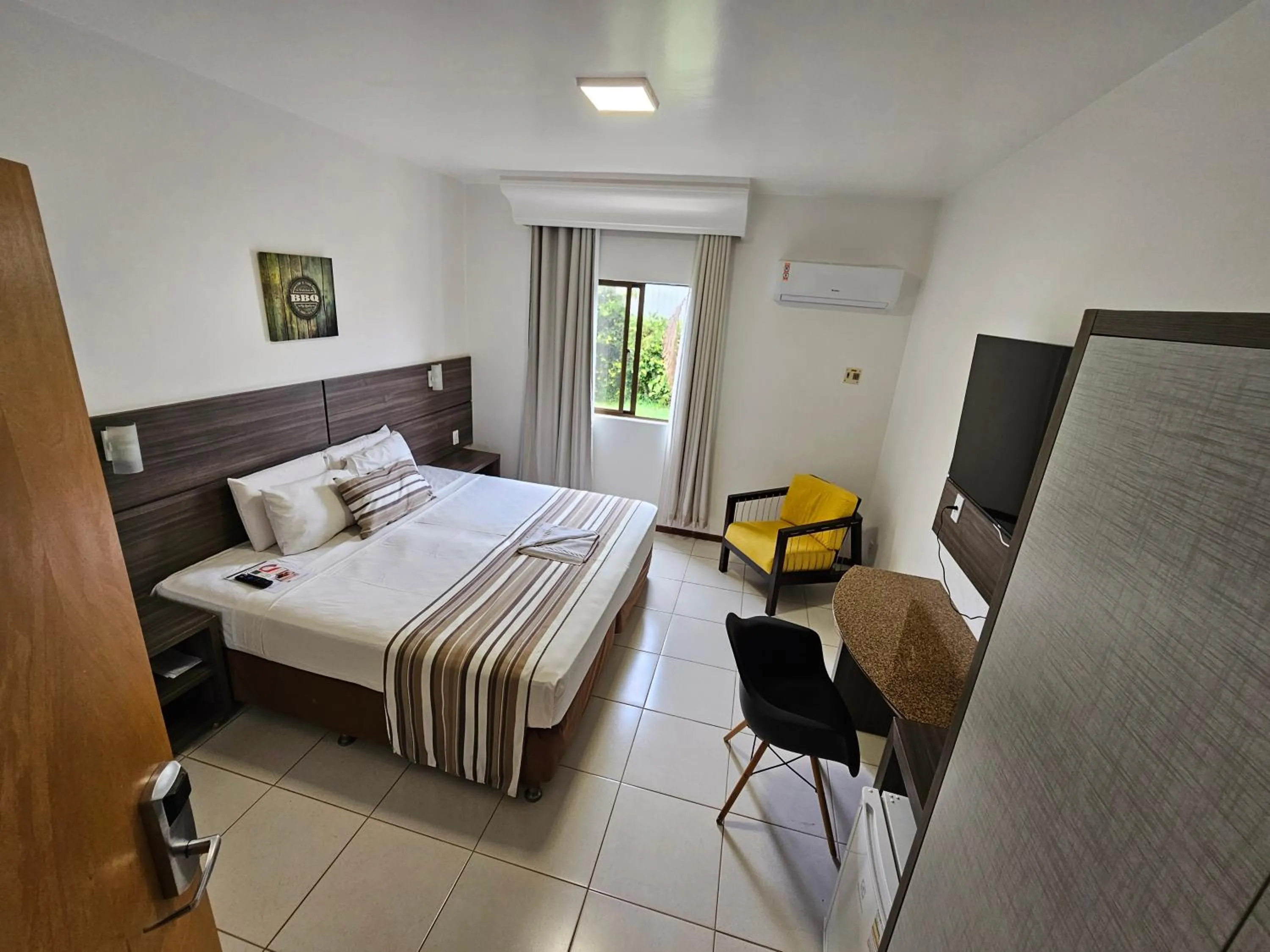 Bed in Solar Hotel Luis Eduardo Magalhães